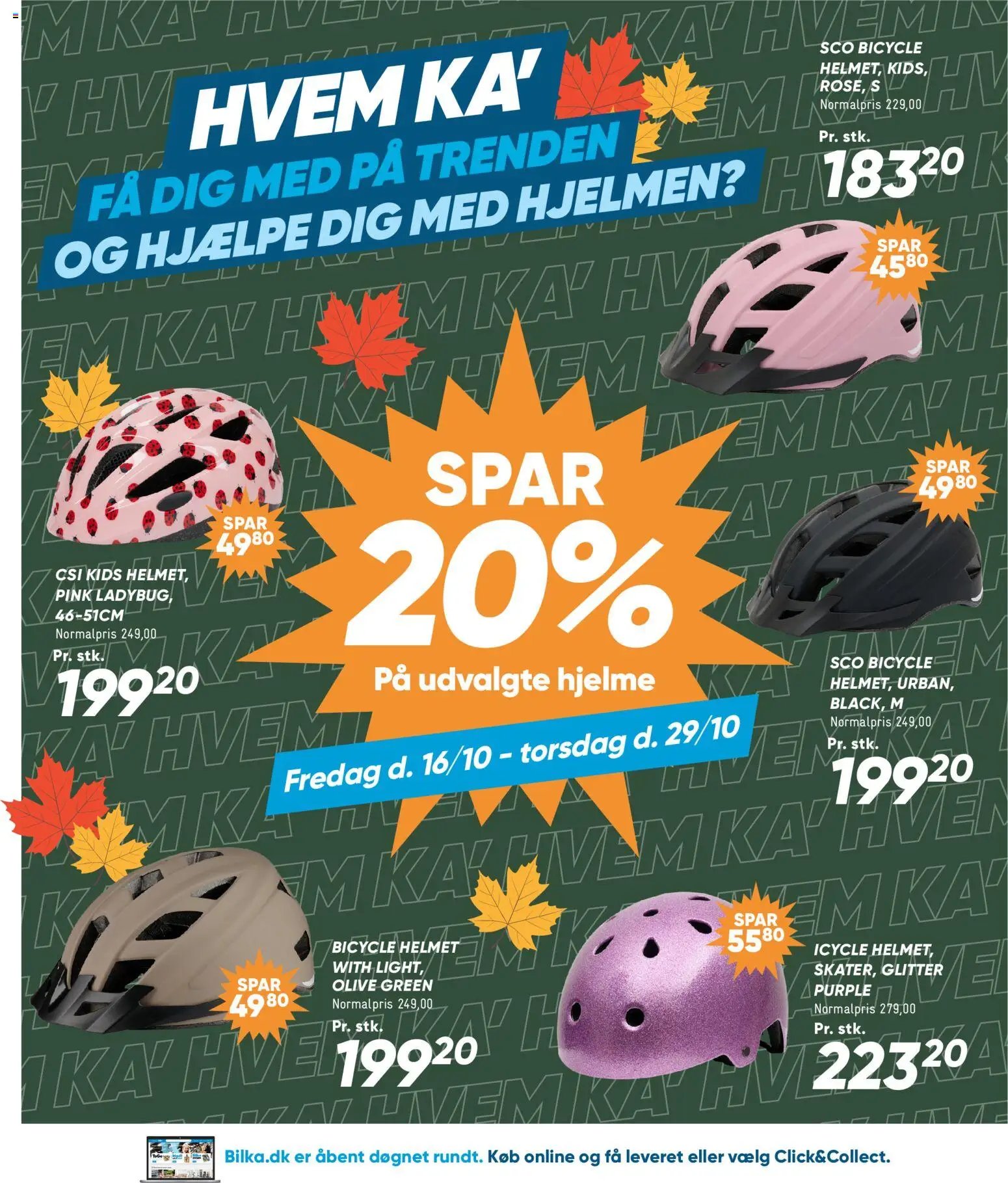 Nye Bilka tilbud fra 16/10/2026