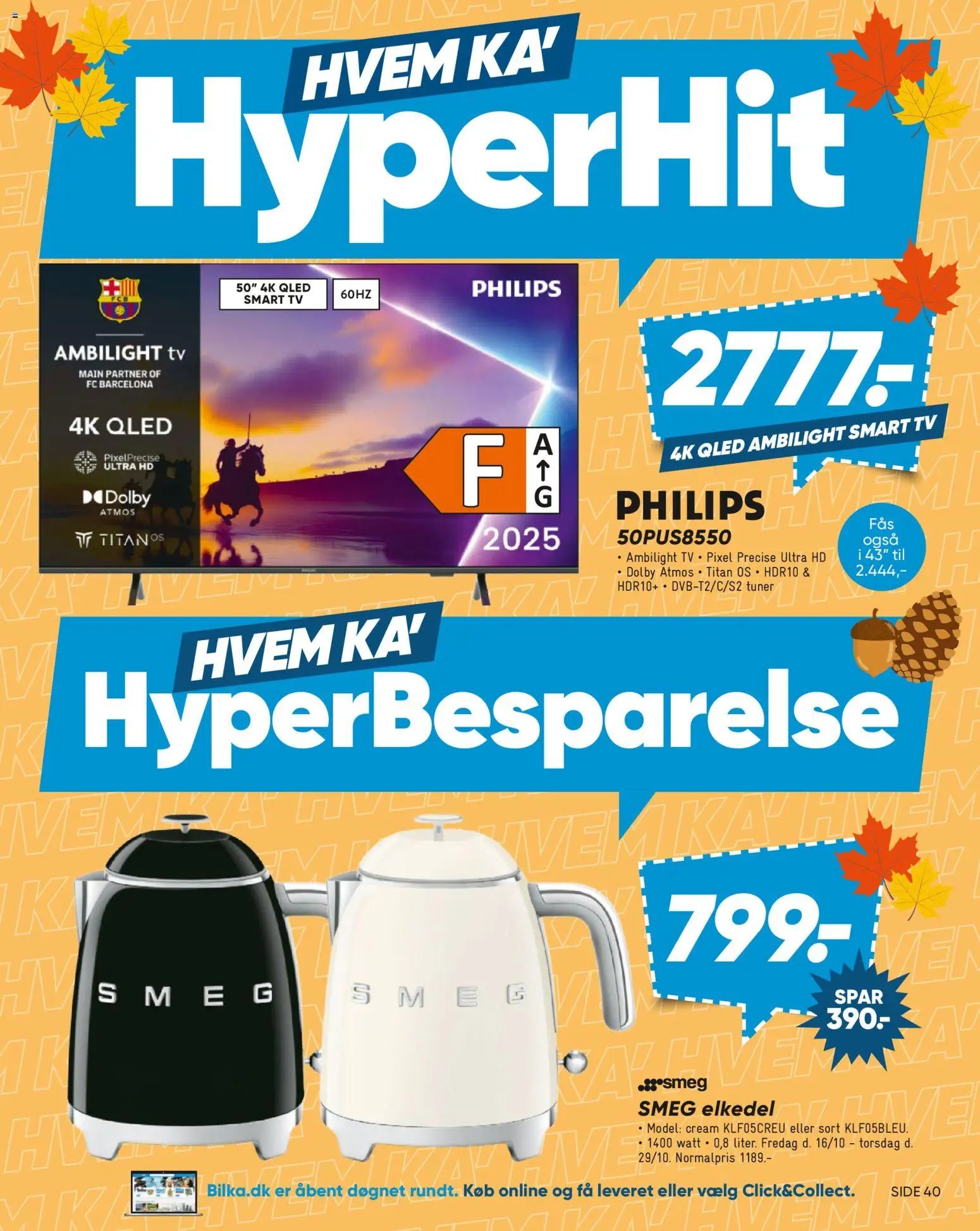Nye Bilka tilbud fra 16/10/2026