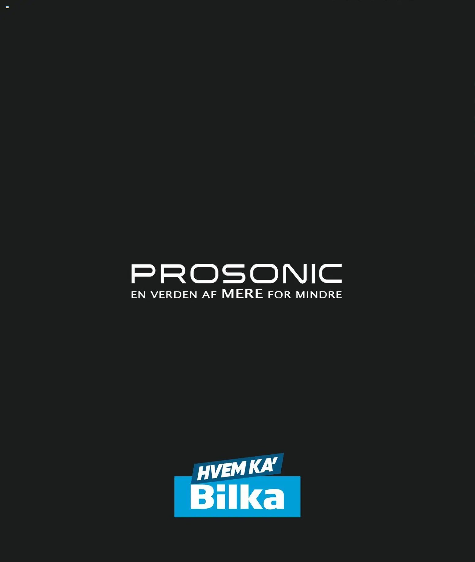 Bilka tilbudsavis fra 01/05/2026 Bilka - Prosonic (2026-05-01)