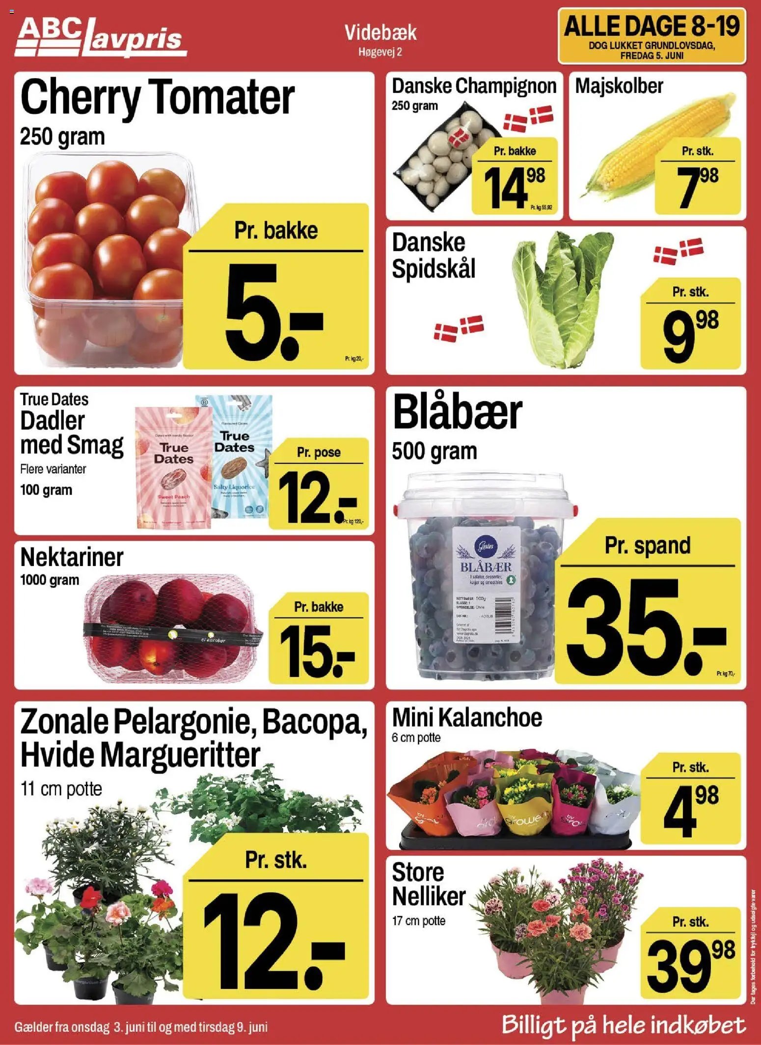 Abc Lavpris tilbudsavis fra 03/06/2026 Abc Lavpris - Videbæk