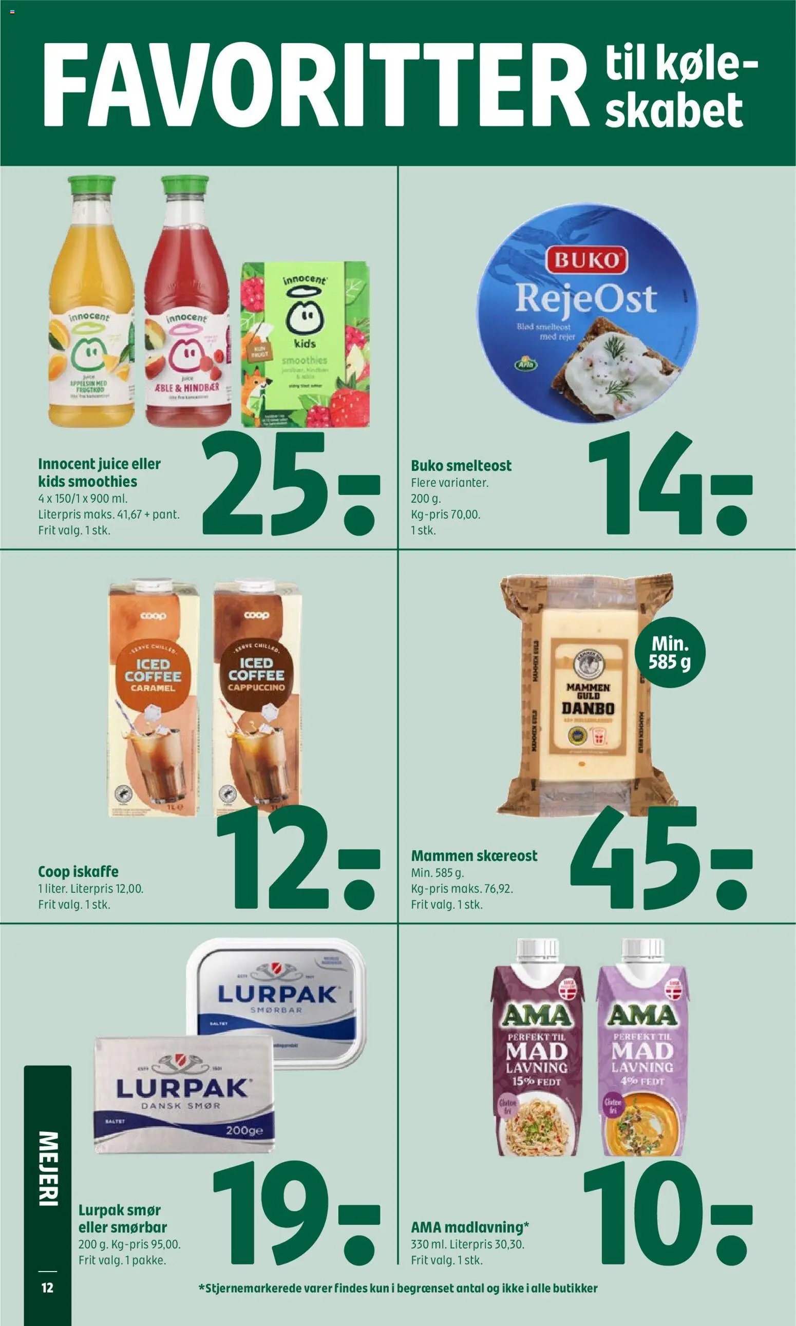 Coop 365 tilbudsavis fra 18/06/2026 Coop 365 - Tilbudsavis uge 25