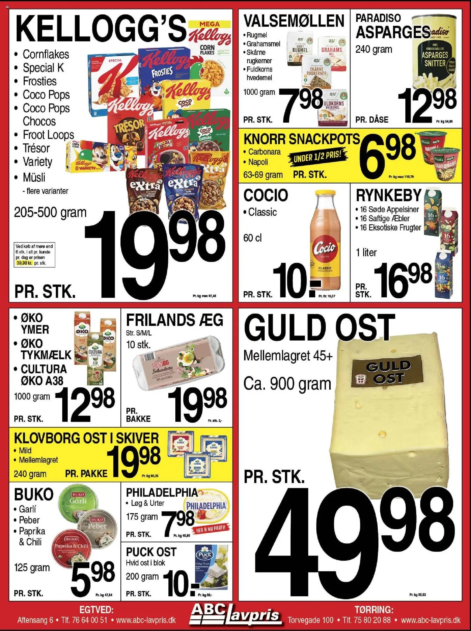 Abc Lavpris tilbudsavis fra 05/11/2025 Egtved