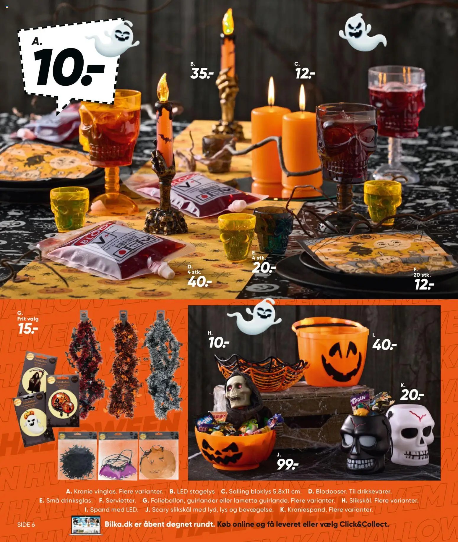 Bilka tilbudsavis fra 18/09/2026 Bilka - Halloween