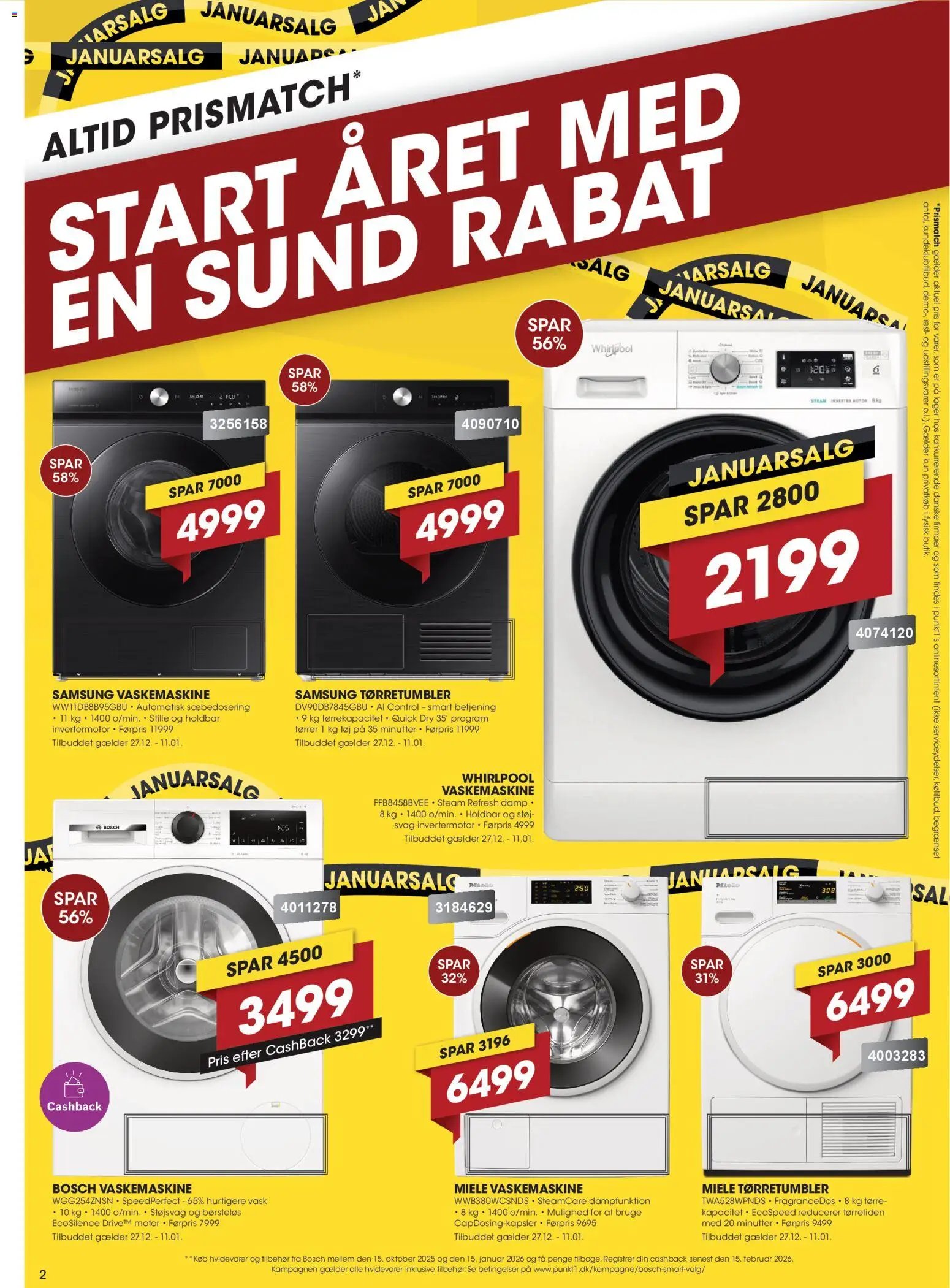 Punkt1 tilbudsavis fra 27/12/2025 Tilbudsavis