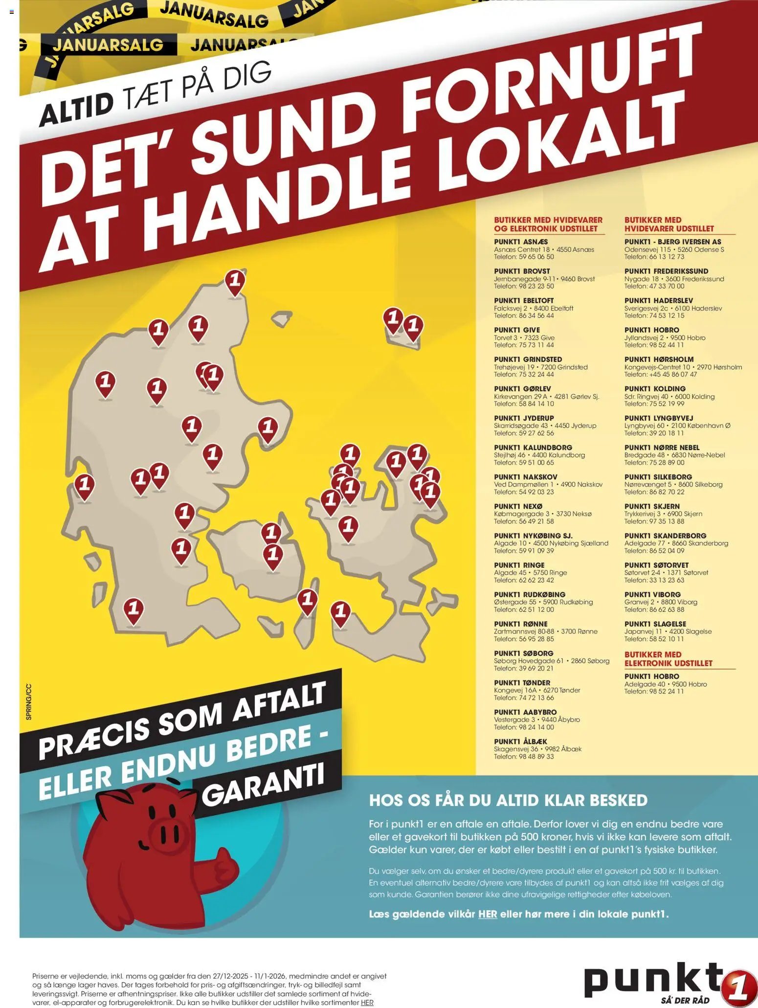 Punkt1 tilbudsavis fra 27/12/2025 Tilbudsavis