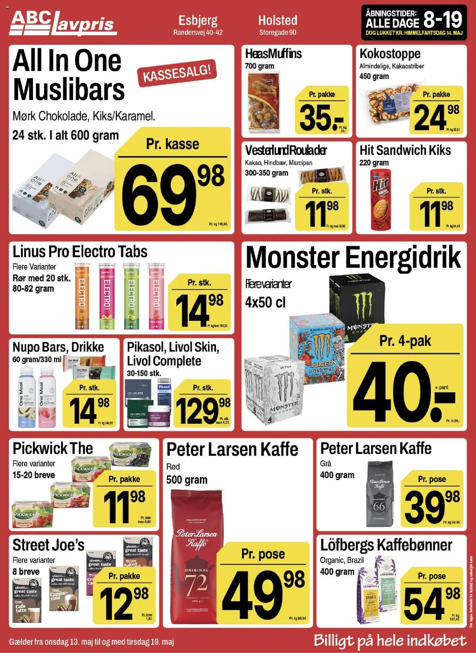 Abc Lavpris tilbudsavis fra 13/05/2026 Abc Lavpris - Esbjerg