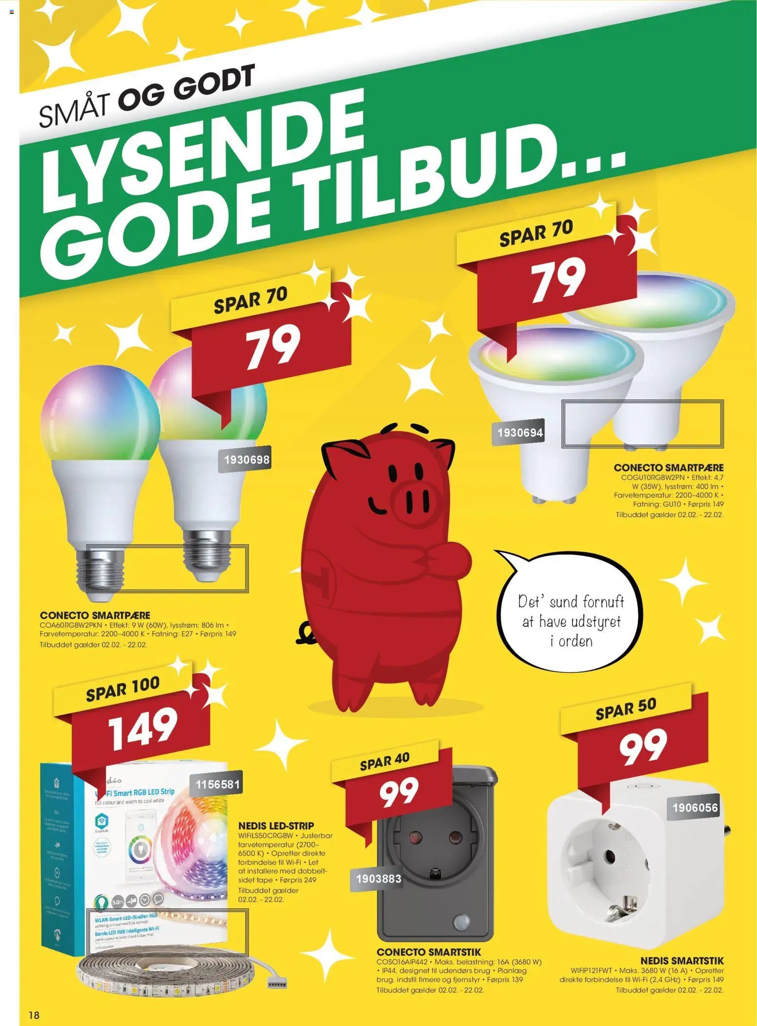 Punkt1 tilbudsavis fra 02/02/2026 Tilbudsavis