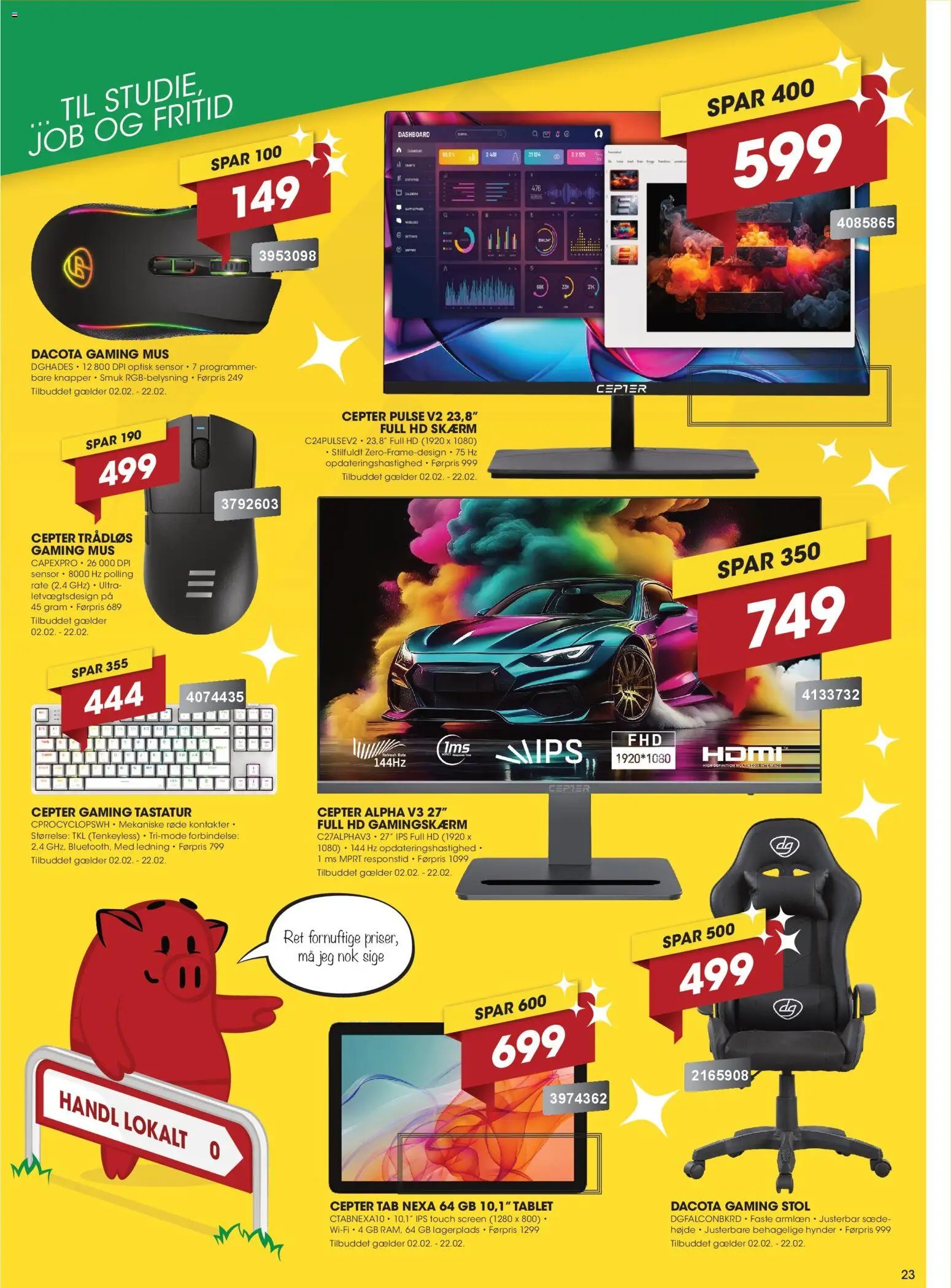 Punkt1 tilbudsavis fra 02/02/2026 Tilbudsavis