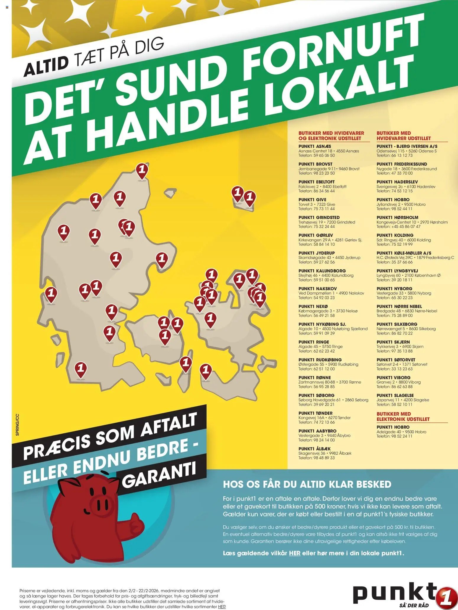 Punkt1 tilbudsavis fra 02/02/2026 Tilbudsavis