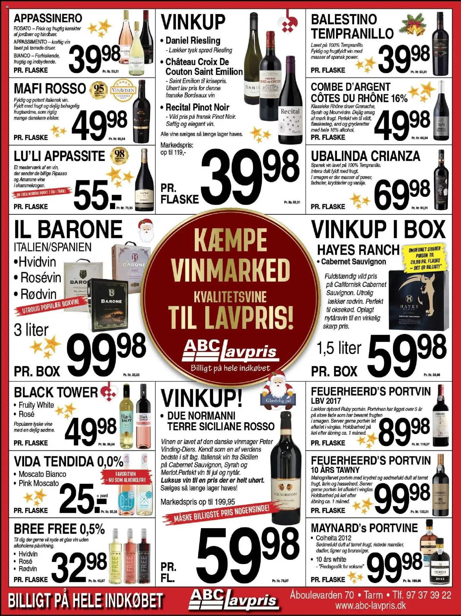 Abc Lavpris tilbudsavis fra 03/12/2025 Tarm
