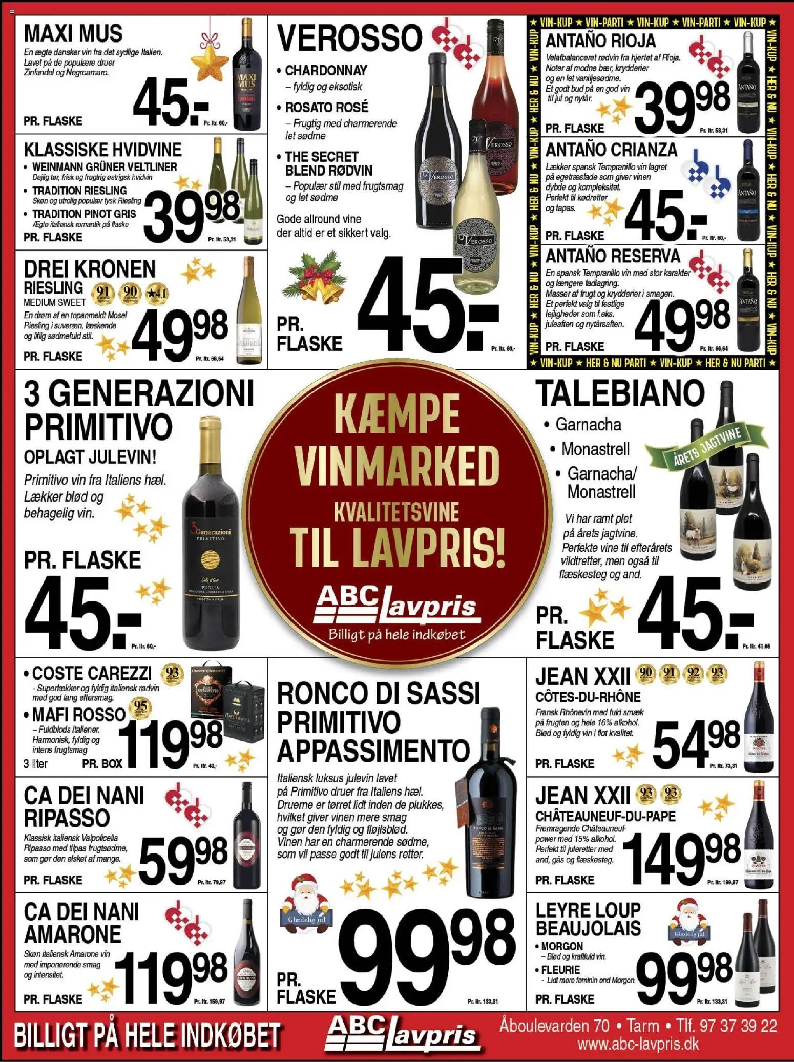 Abc Lavpris tilbudsavis fra 17/12/2025 Tarm