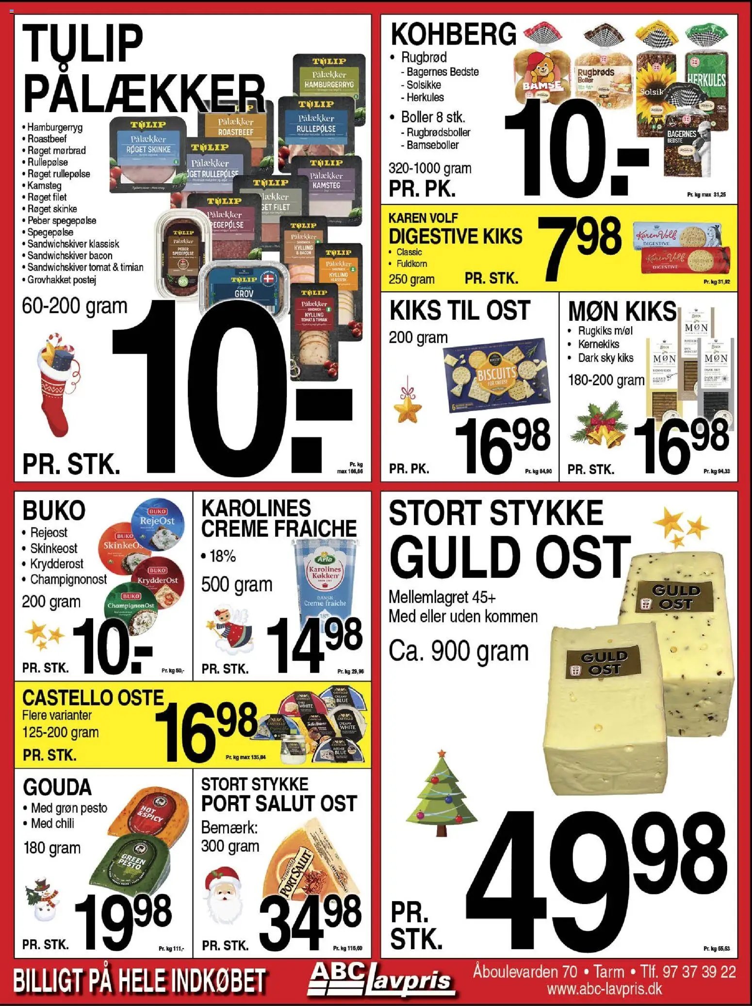 Abc Lavpris tilbudsavis fra 17/12/2025 Tarm