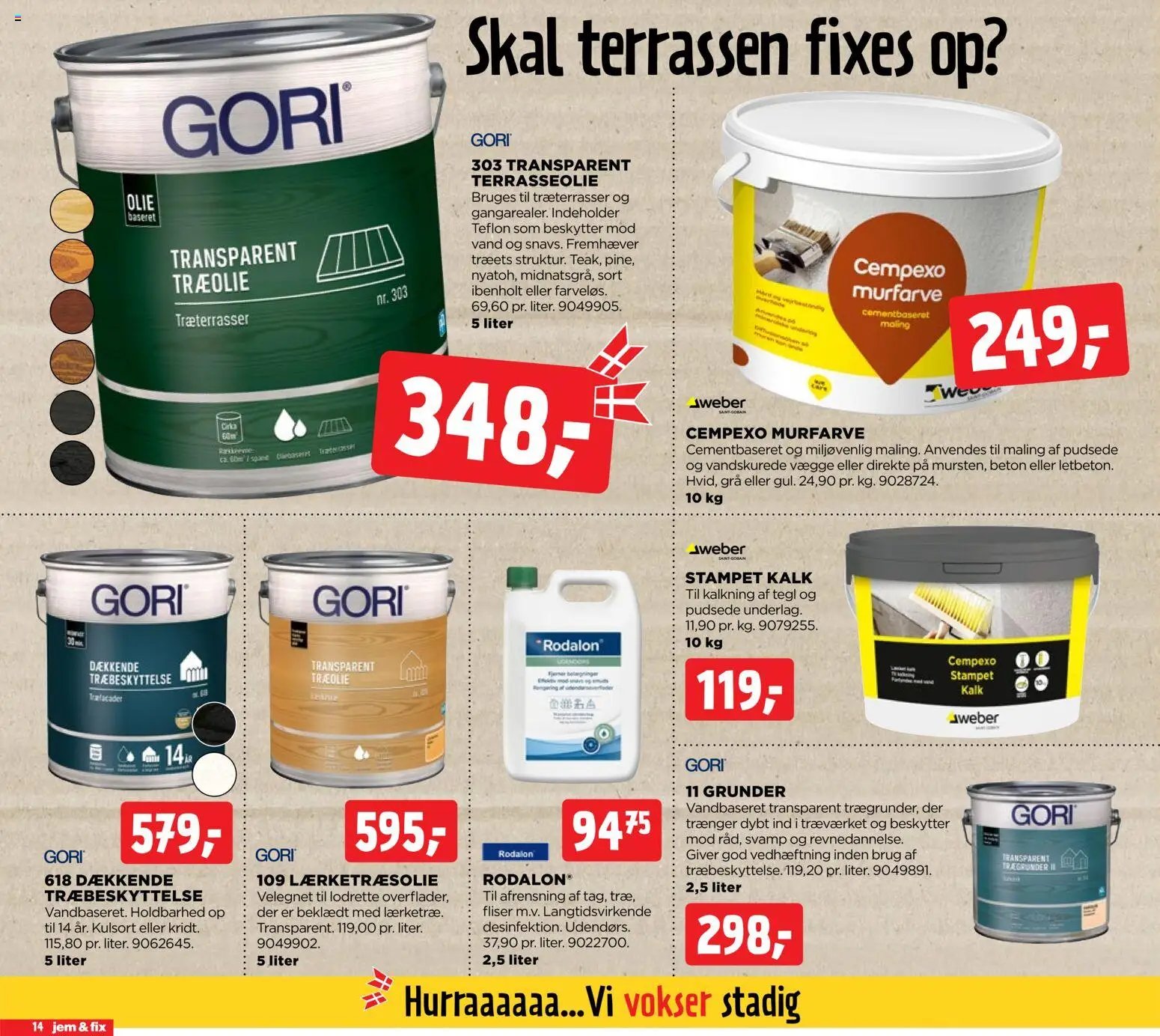 Jem & fix tilbudsavis fra 14/06/2026 Jem & fix - Tilbudsavis uge 25