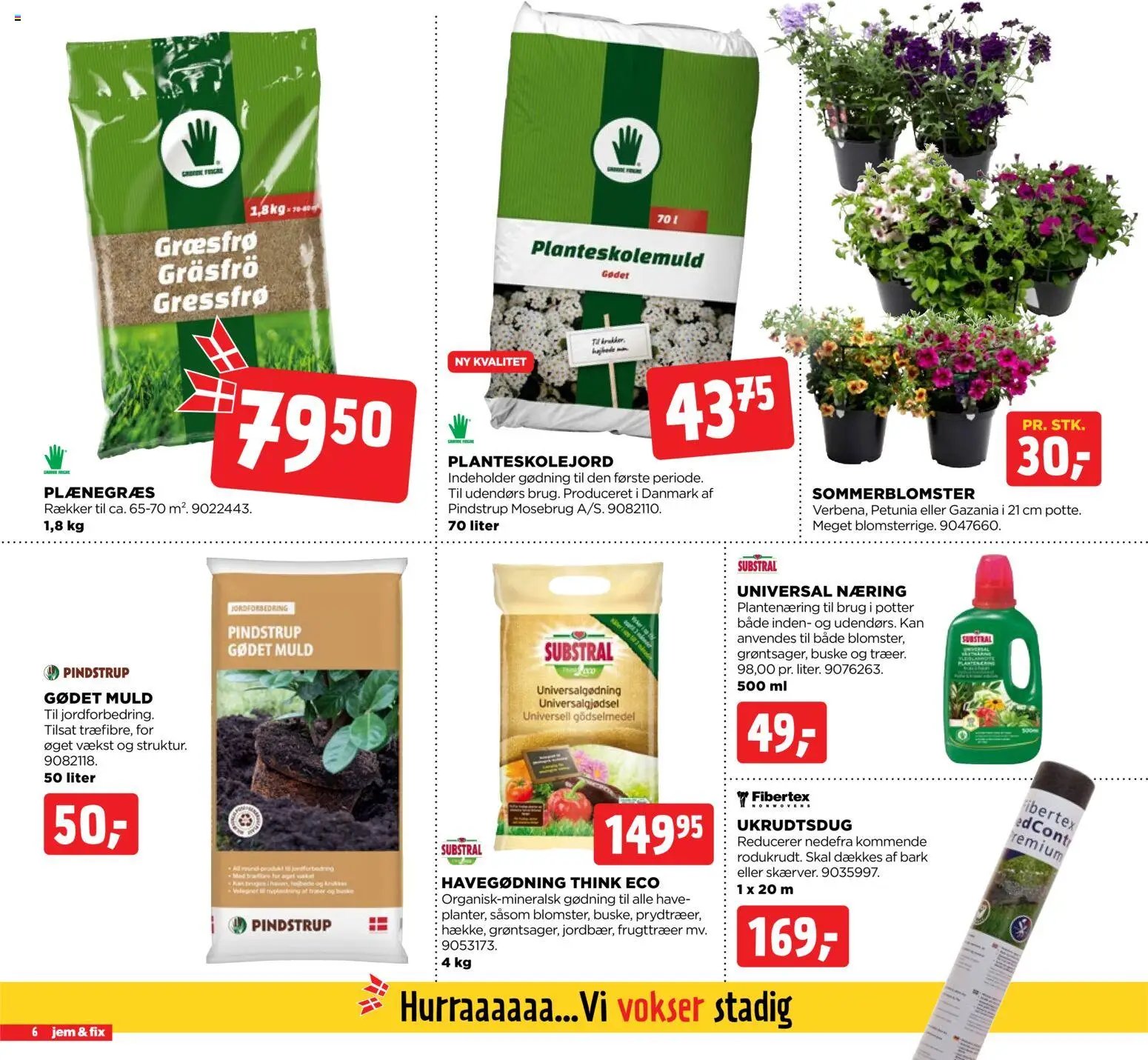 Jem & fix tilbudsavis fra 14/06/2026 Jem & fix - Tilbudsavis uge 25