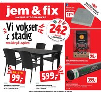 Jem & fix tilbudsavis fra 14/06/2026 Jem & fix - Tilbudsavis uge 25