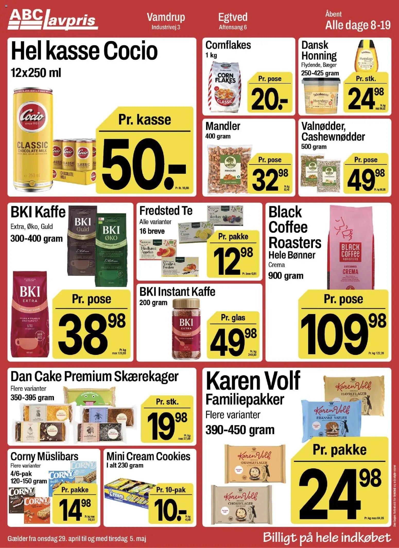 Abc Lavpris tilbudsavis fra 29/04/2026 Abc Lavpris - Vamdrup