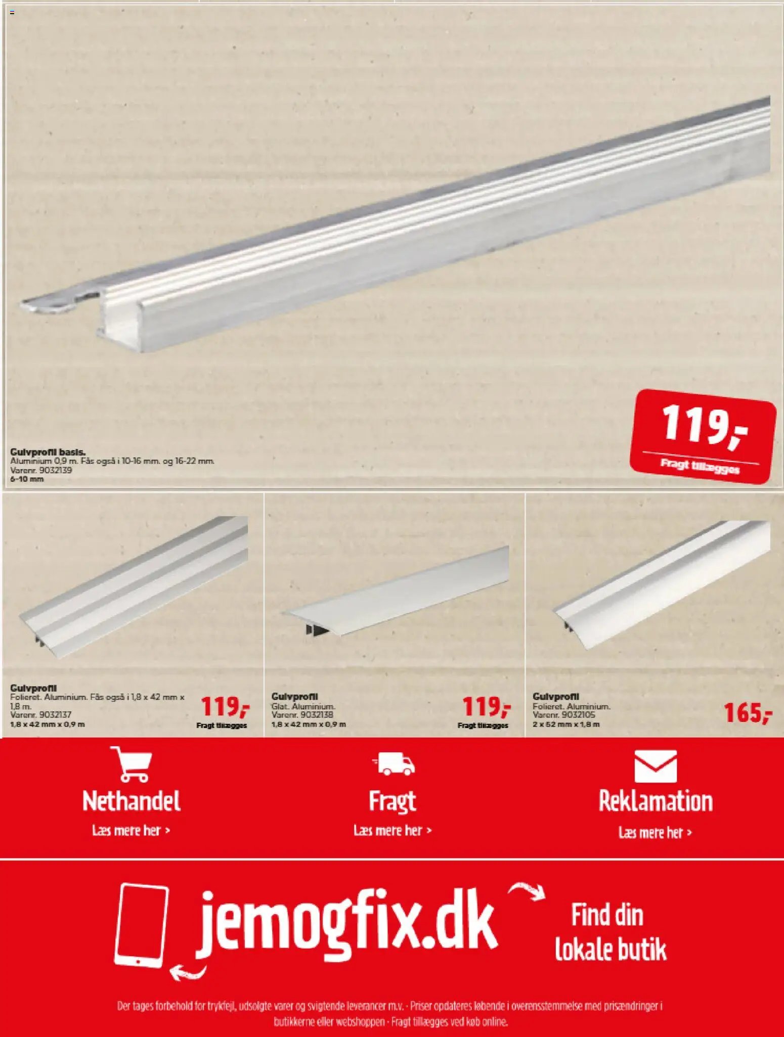 Jem & fix tilbudsavis fra 09/08/2026 Jem & fix - Flisekatalog