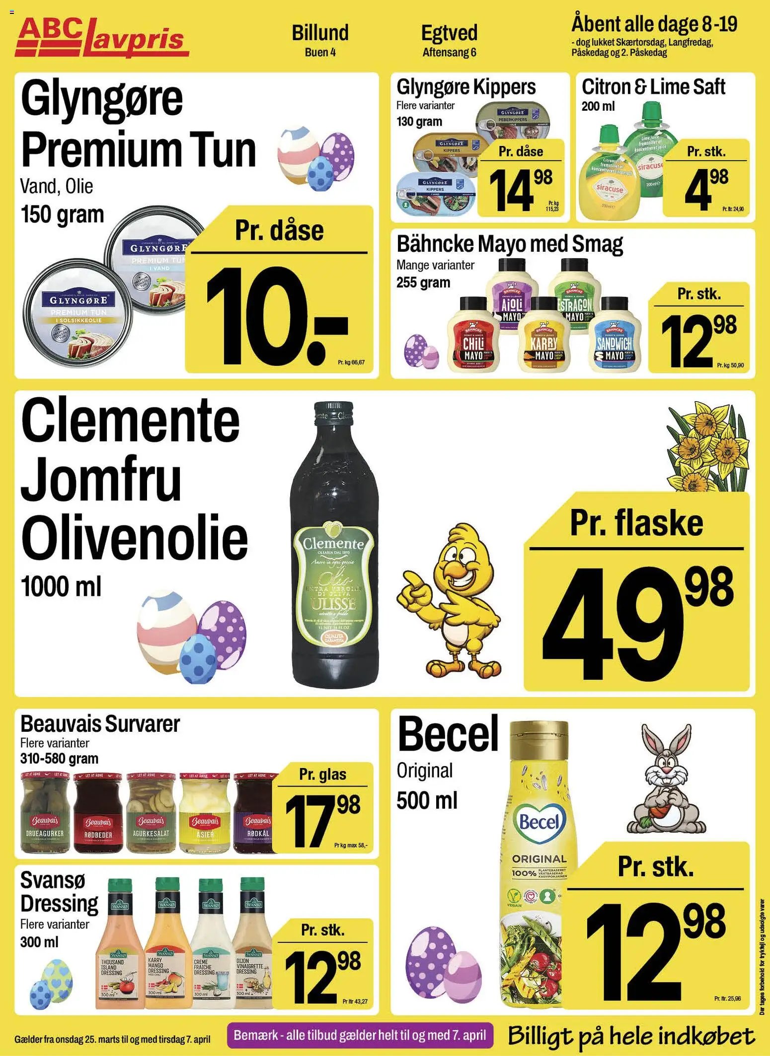 Abc Lavpris tilbudsavis fra 25/03/2026 Abc Lavpris - Tilbudsavis uge 13
