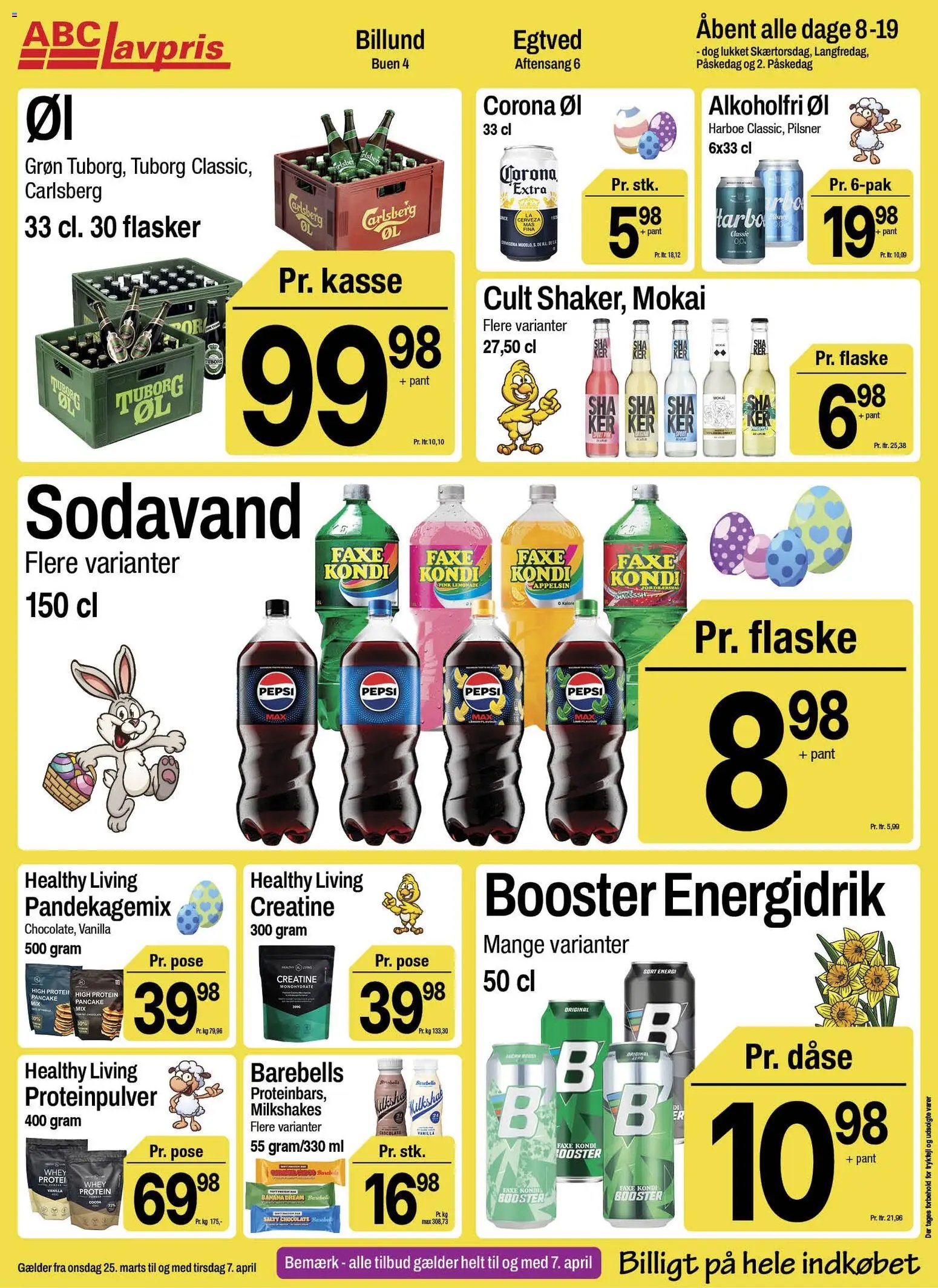 Abc Lavpris tilbudsavis fra 25/03/2026 Abc Lavpris - Tilbudsavis uge 13