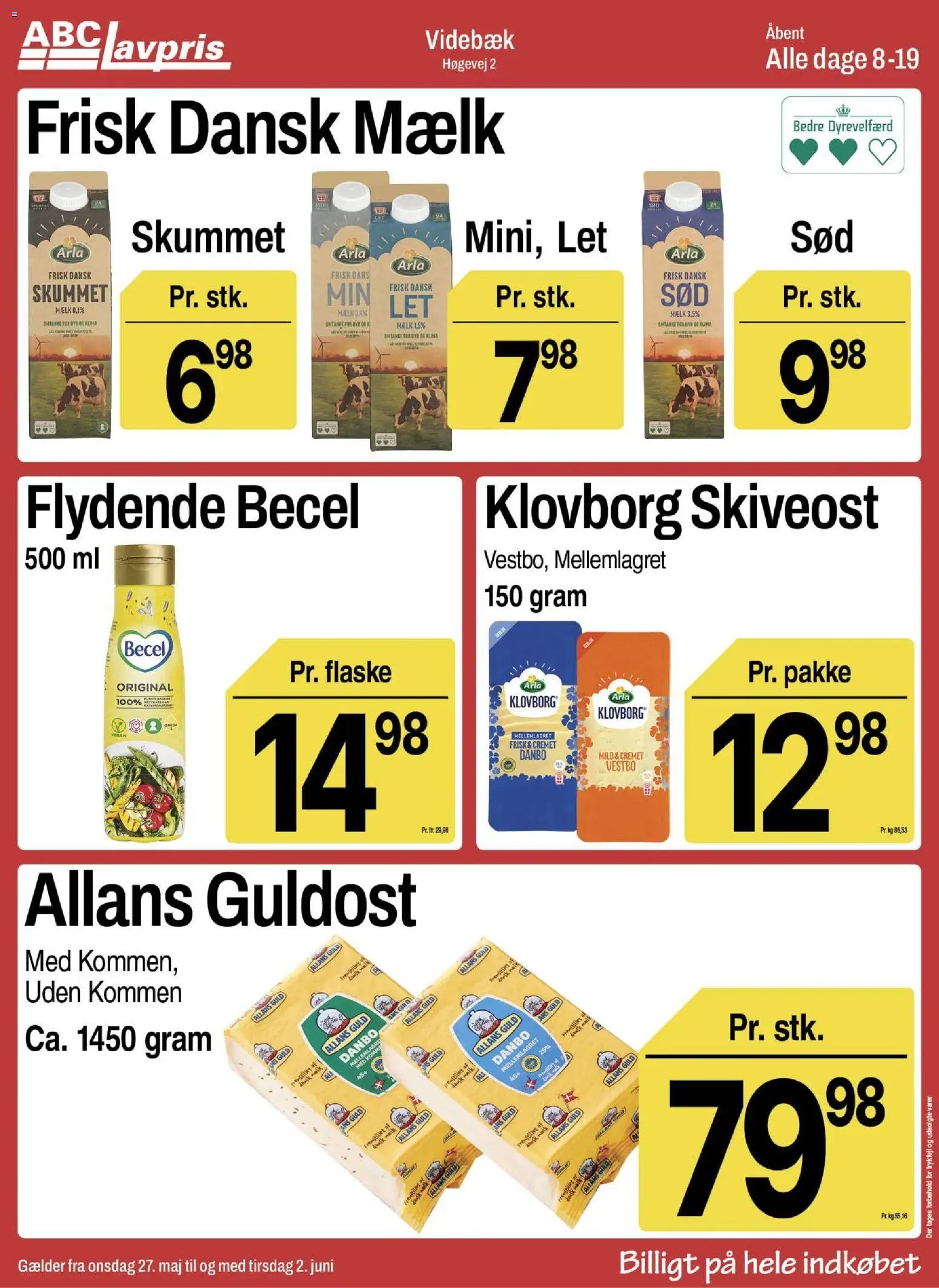 Abc Lavpris tilbudsavis fra 27/05/2026 Abc Lavpris - Videbæk
