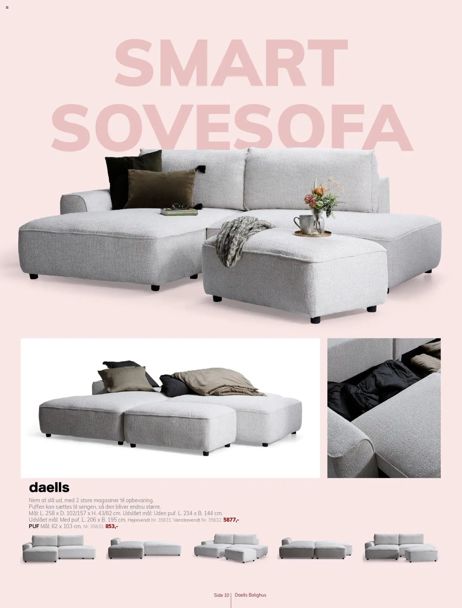 Daells Bolighus tilbudsavis fra 14/11/2025 Find din sovesofaer her (2025-11-14 - 2025-12-31)