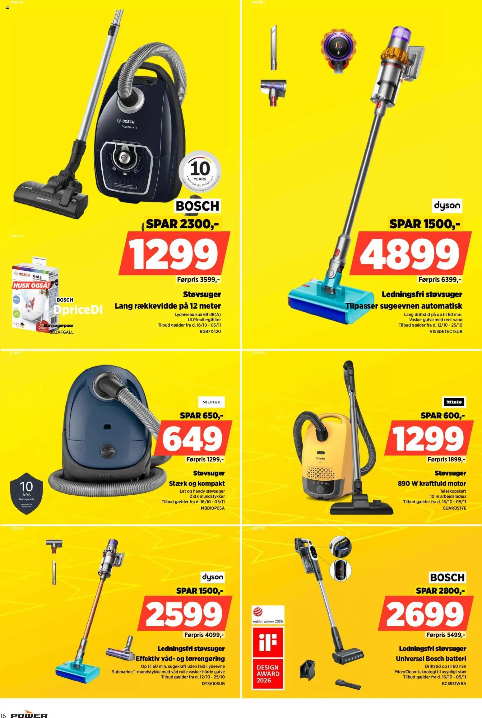 Nye Power tilbud fra 16/10/2026