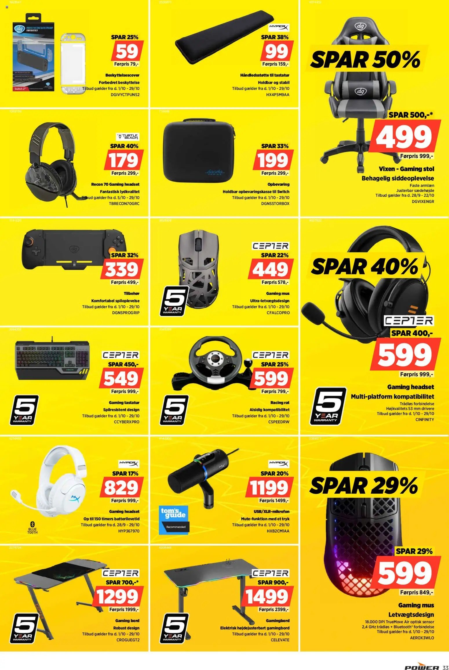Nye Power tilbud fra 16/10/2026