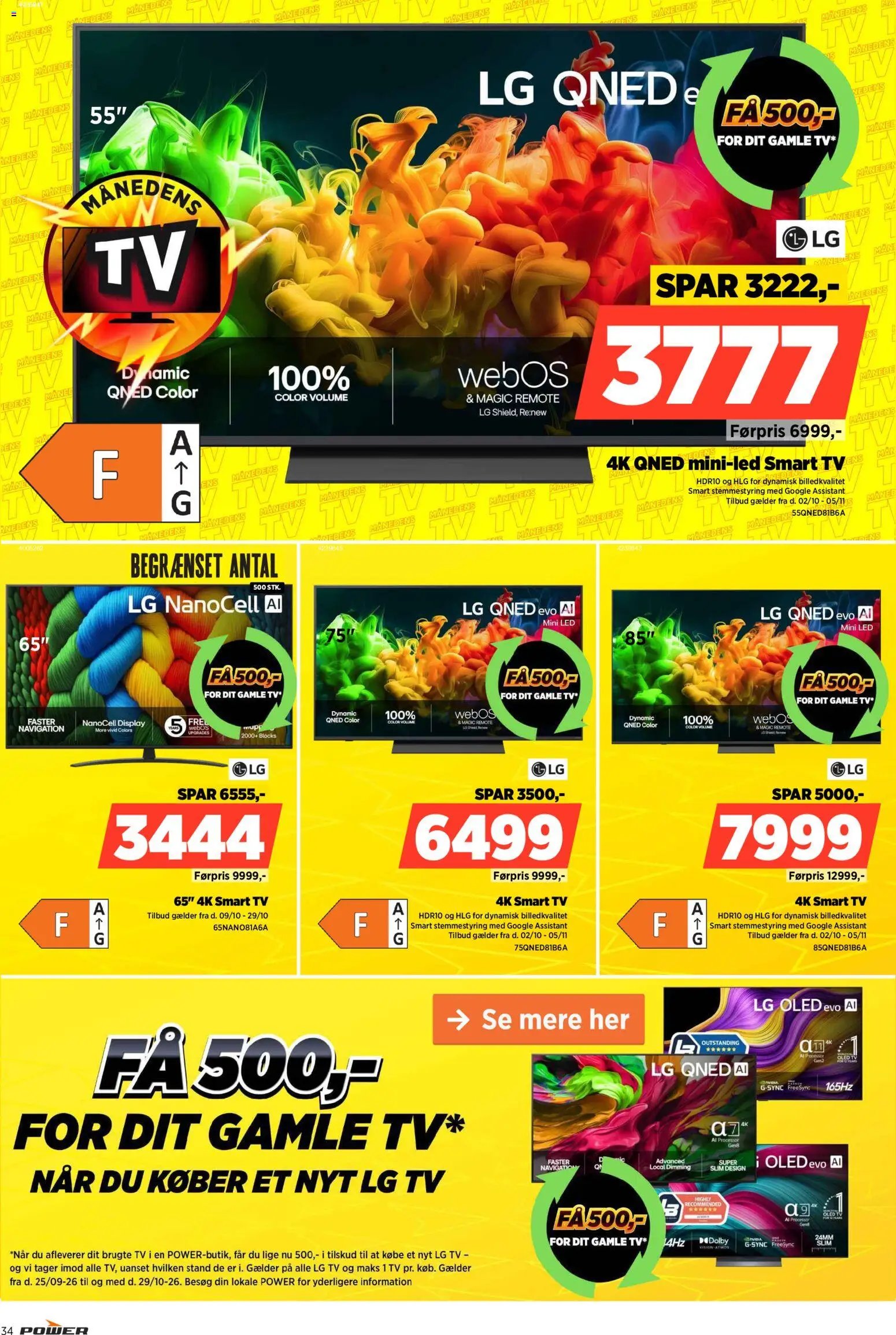 Nye Power tilbud fra 16/10/2026