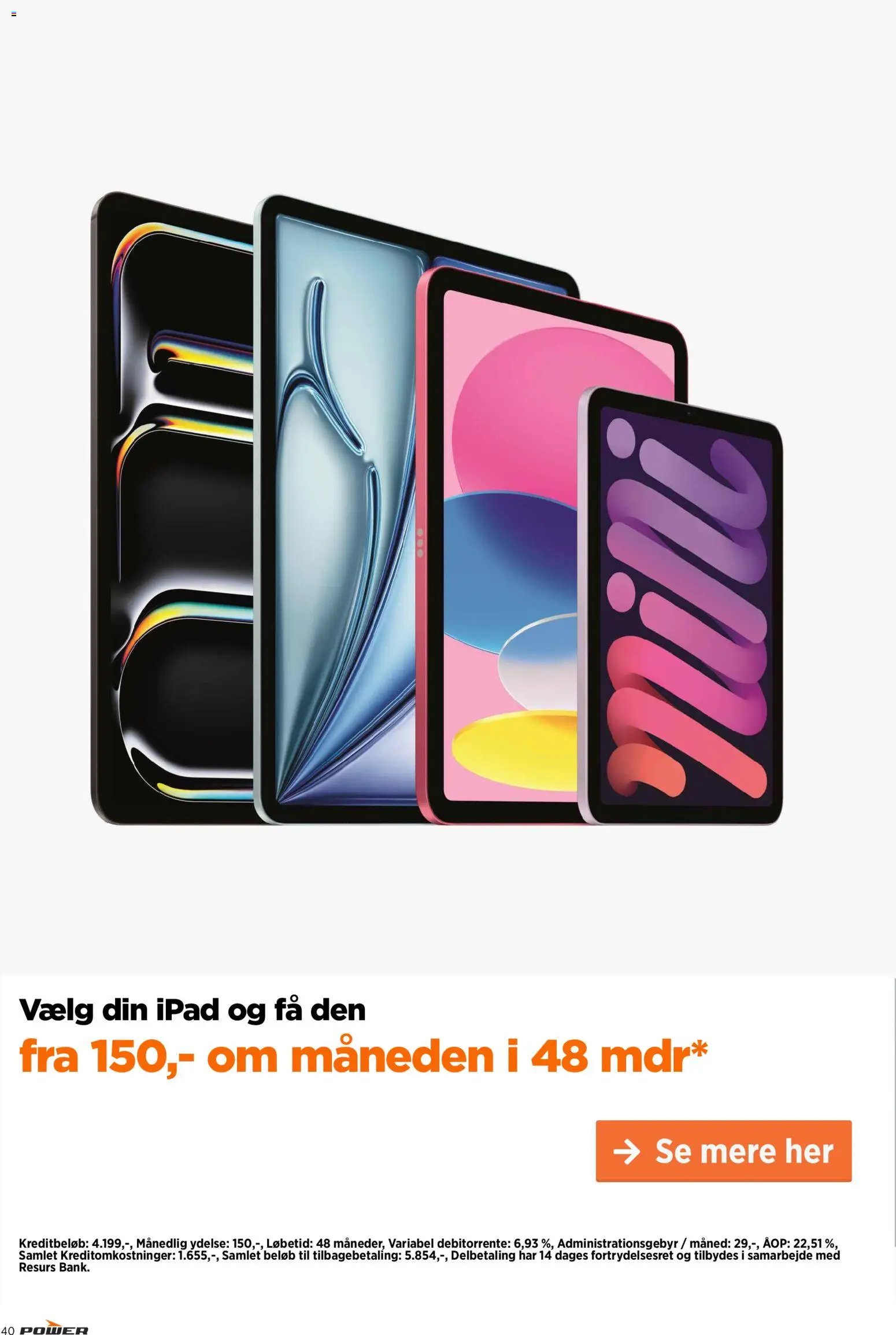 Nye Power tilbud fra 16/10/2026