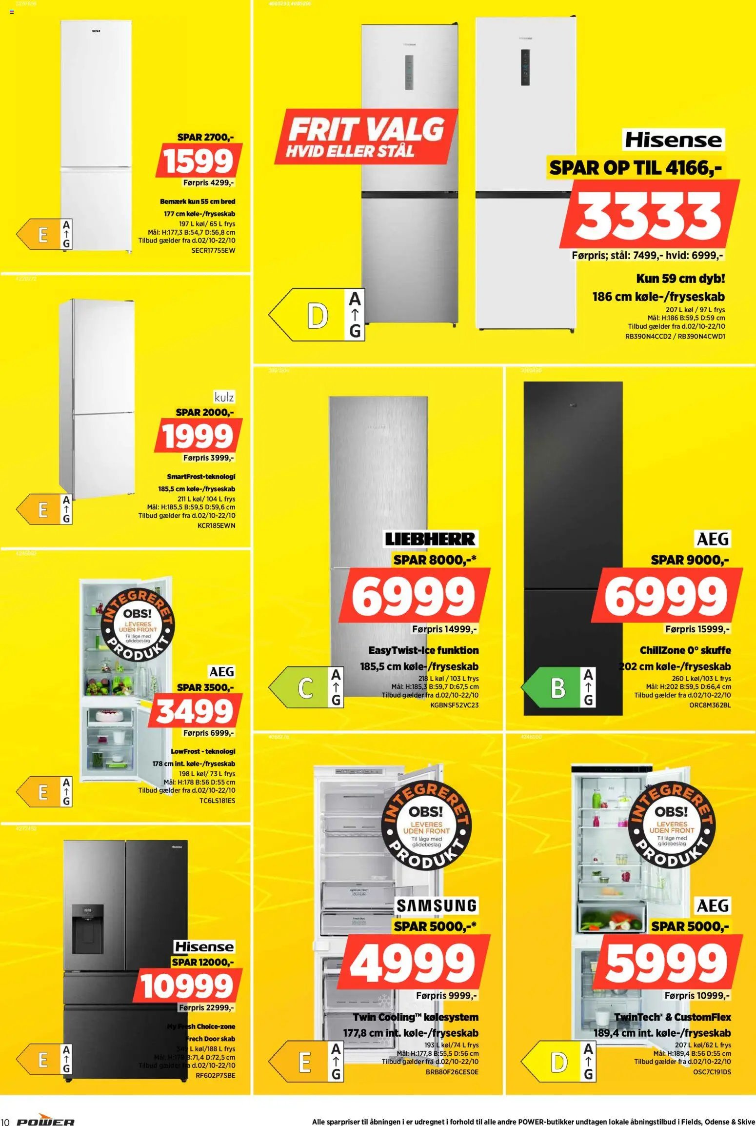 Nye Power tilbud fra 16/10/2026