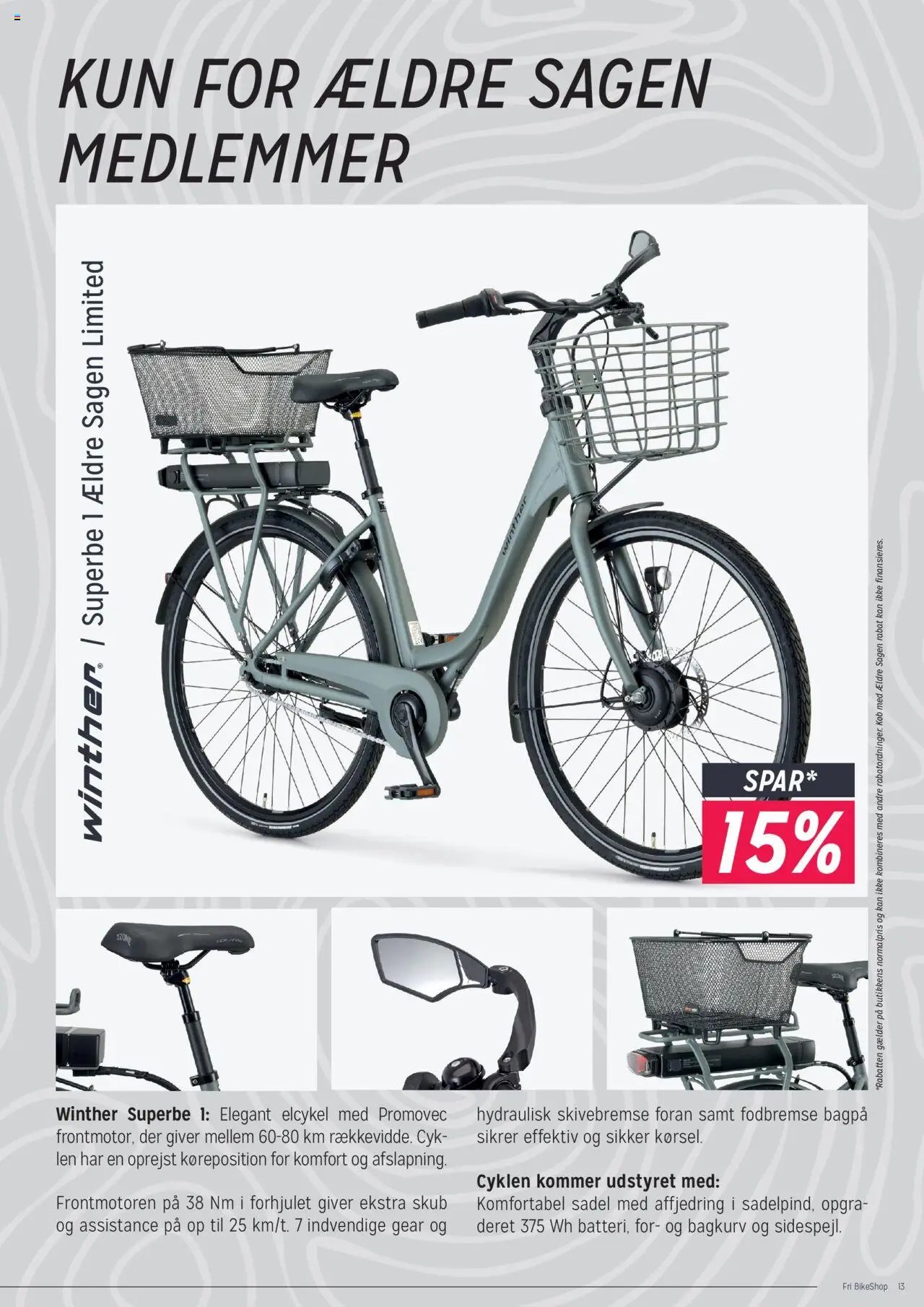 Fri BikeShop tilbudsavis fra 01/10/2024 Ældre Sagen