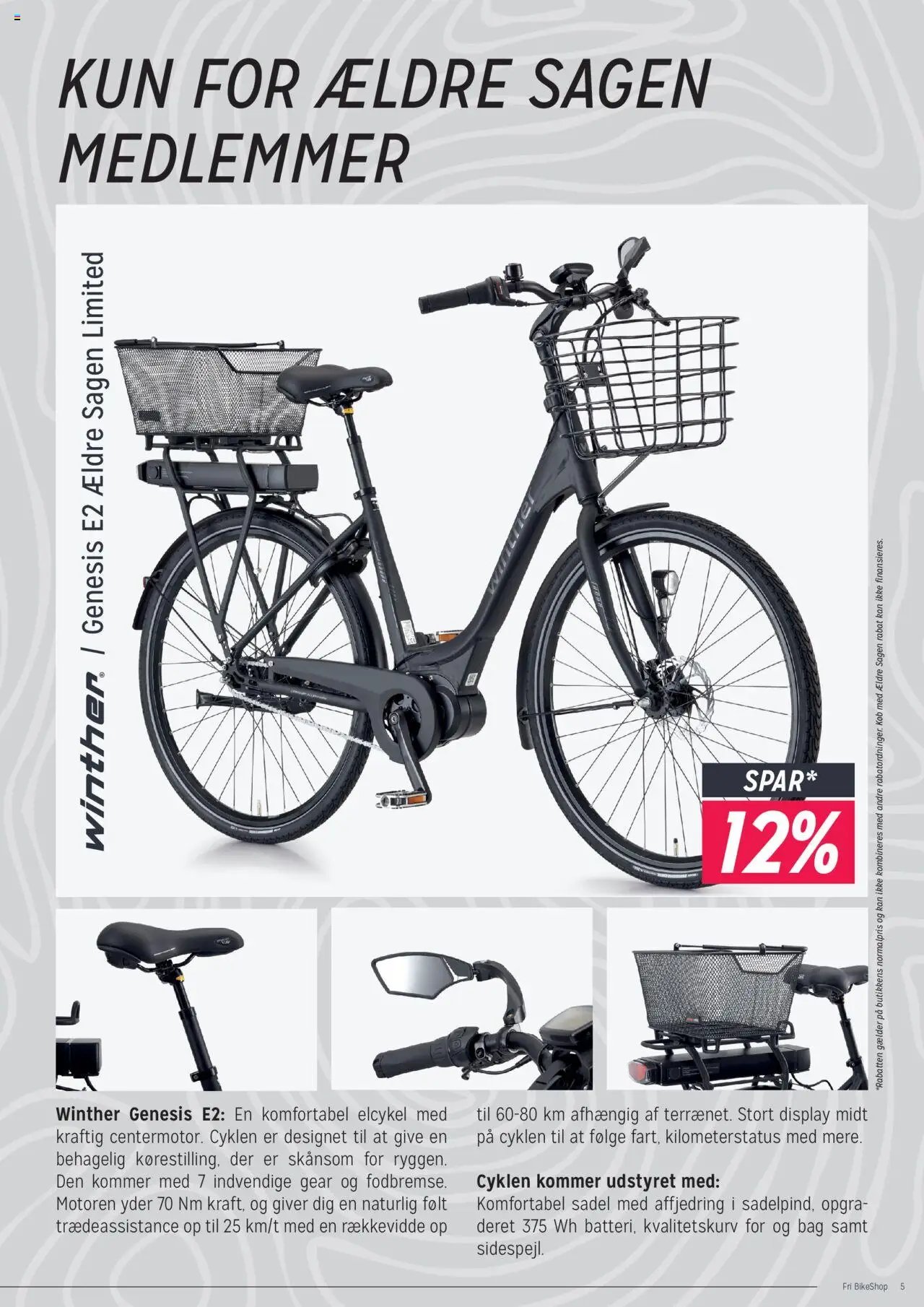 Fri BikeShop tilbudsavis fra 01/10/2024 Ældre Sagen