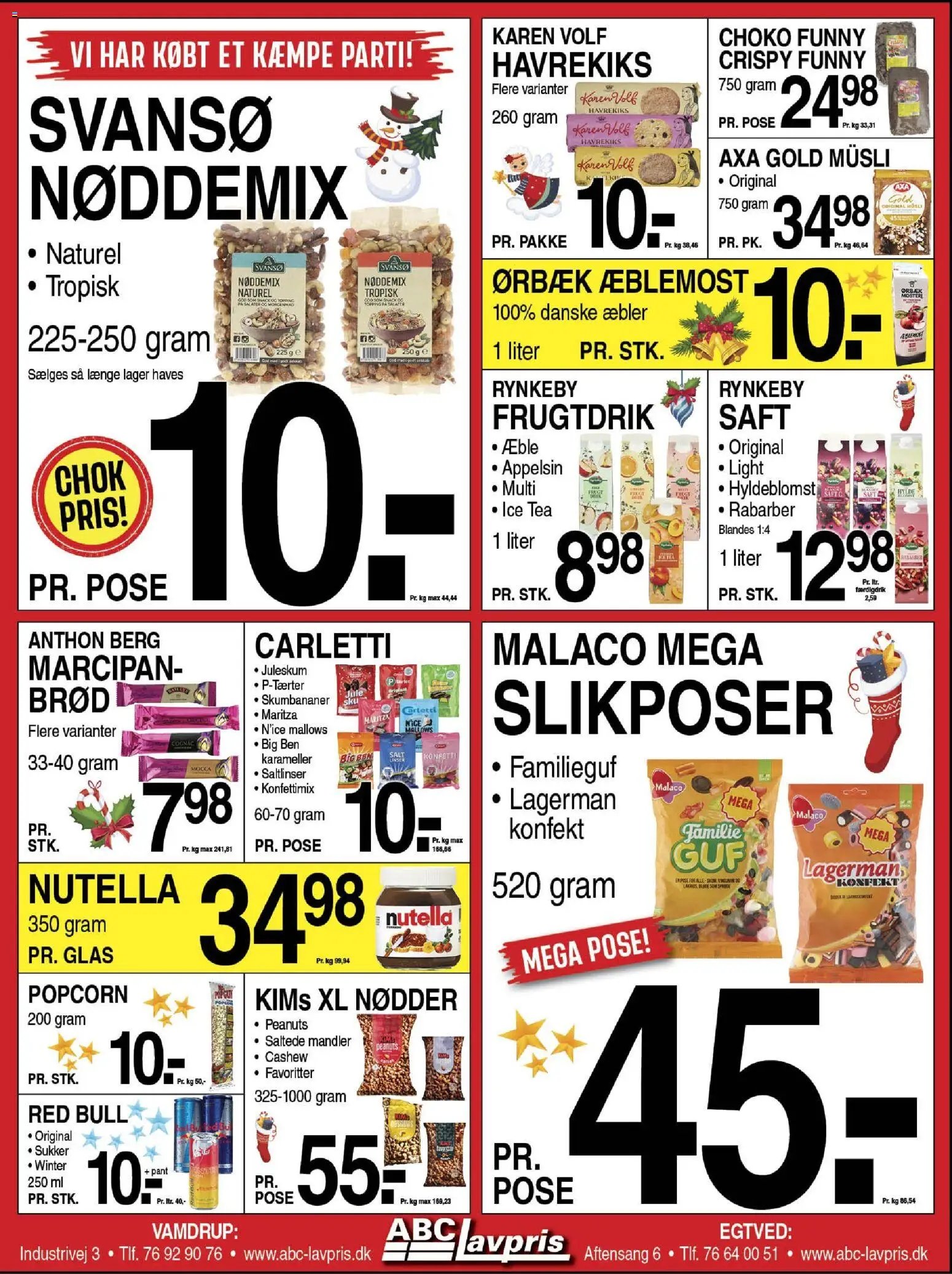 Abc Lavpris tilbudsavis fra 03/12/2025 Vamdrup