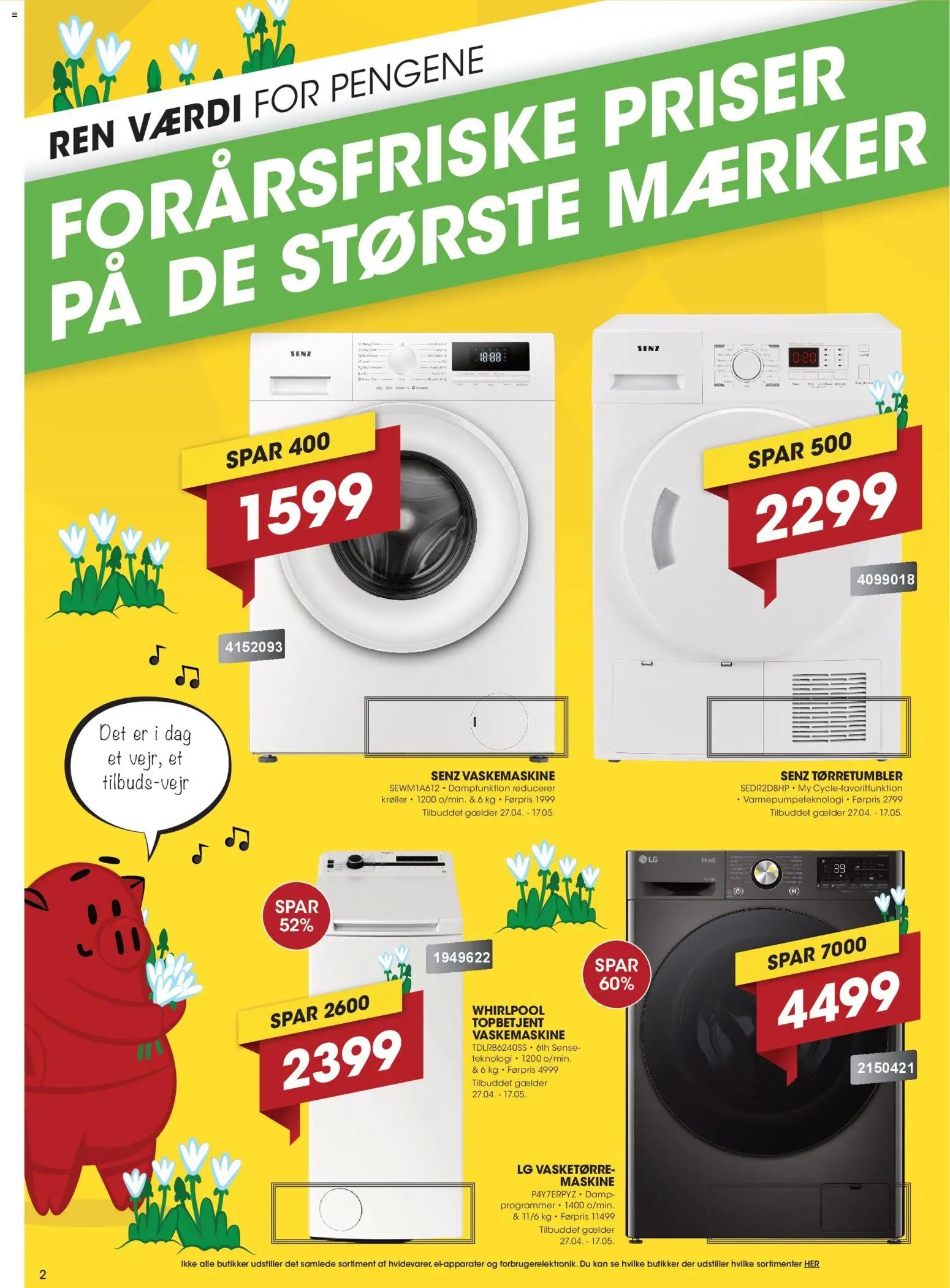 Punkt1 tilbudsavis fra 27/04/2026 Punkt1 - Tilbudsavis