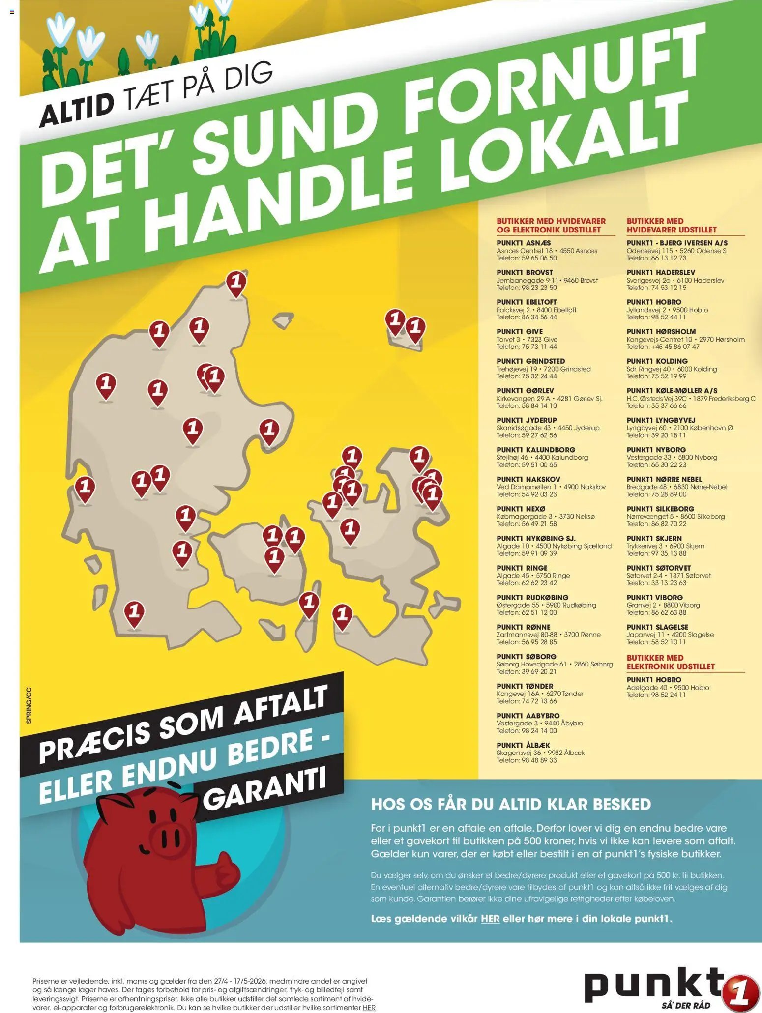 Punkt1 tilbudsavis fra 27/04/2026 Punkt1 - Tilbudsavis