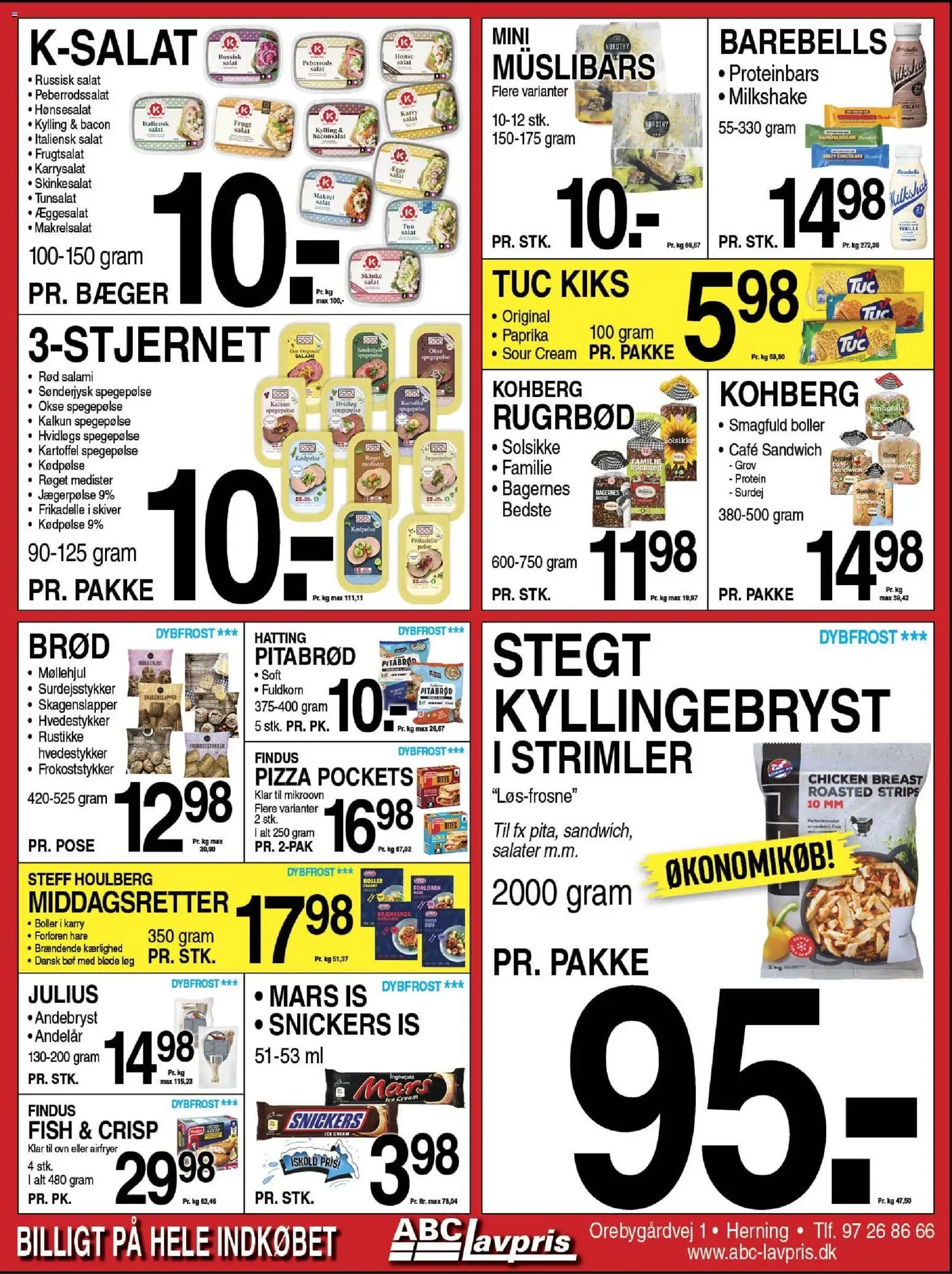 Abc Lavpris tilbudsavis fra 12/11/2025 Herning