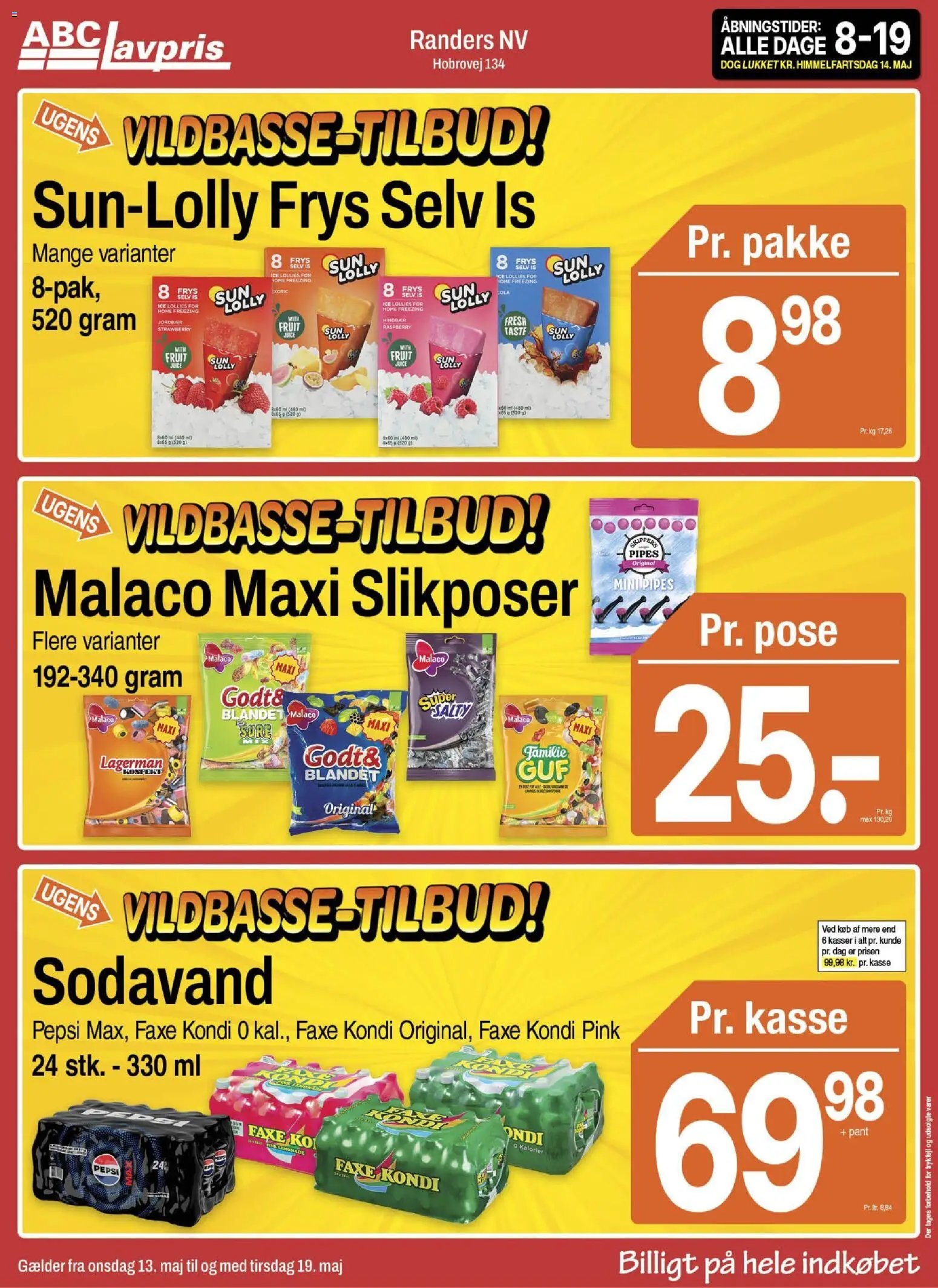Abc Lavpris tilbudsavis fra 13/05/2026 Abc Lavpris - Randers NV