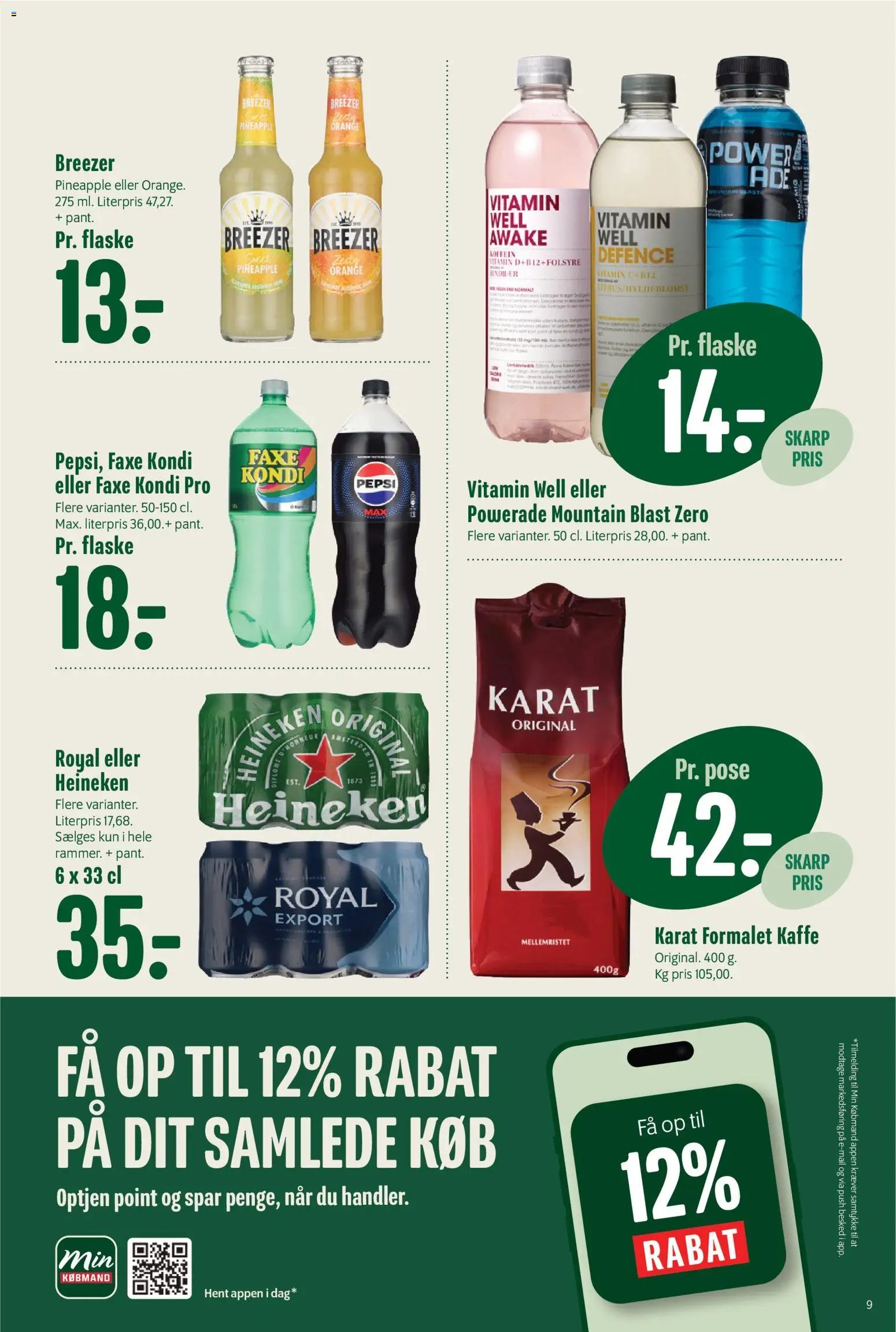 Min Købmand tilbudsavis fra 07/08/2026 Min Købmand - Tilbudsavis uge 33