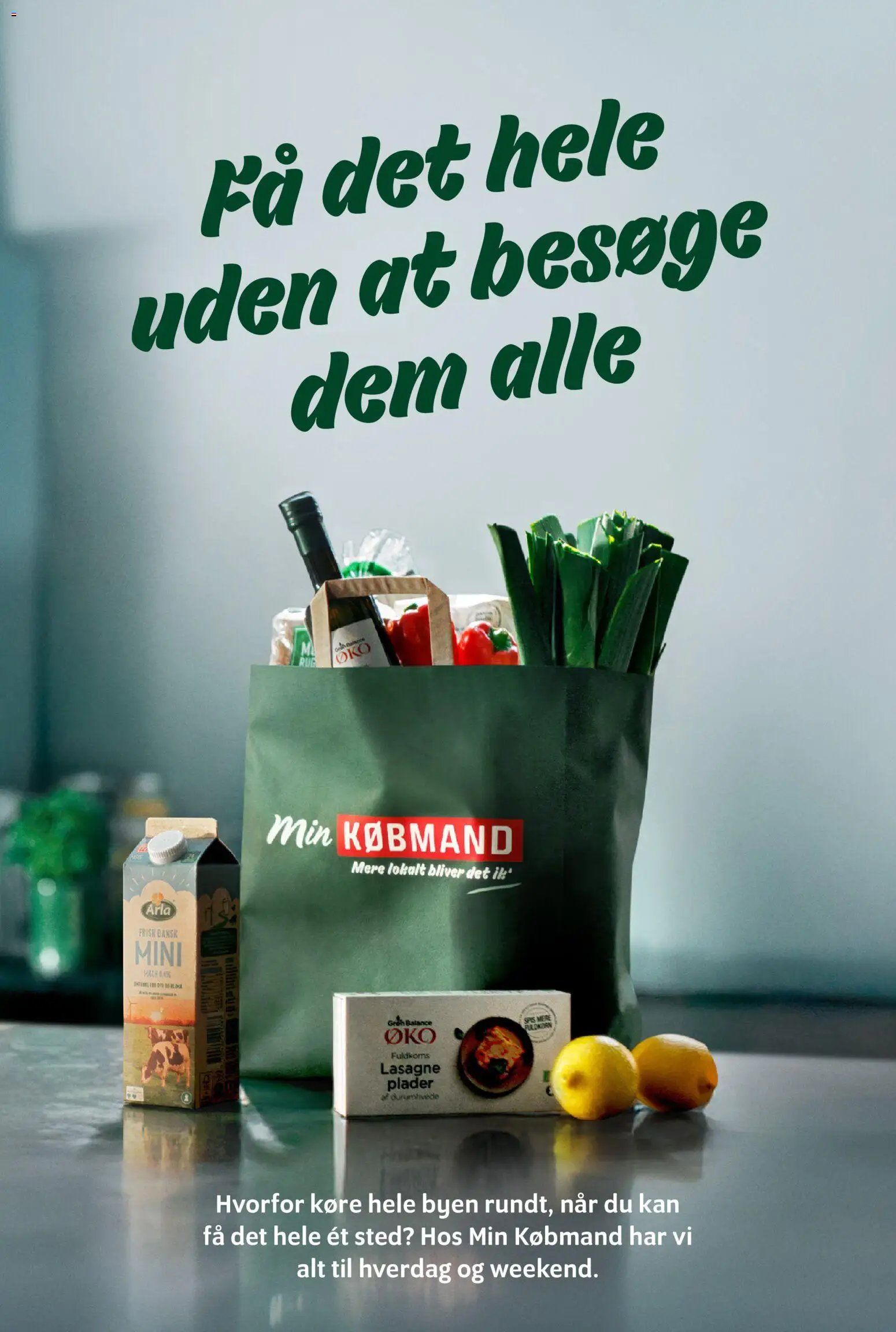 Min Købmand tilbudsavis fra 07/08/2026 Min Købmand - Tilbudsavis uge 33