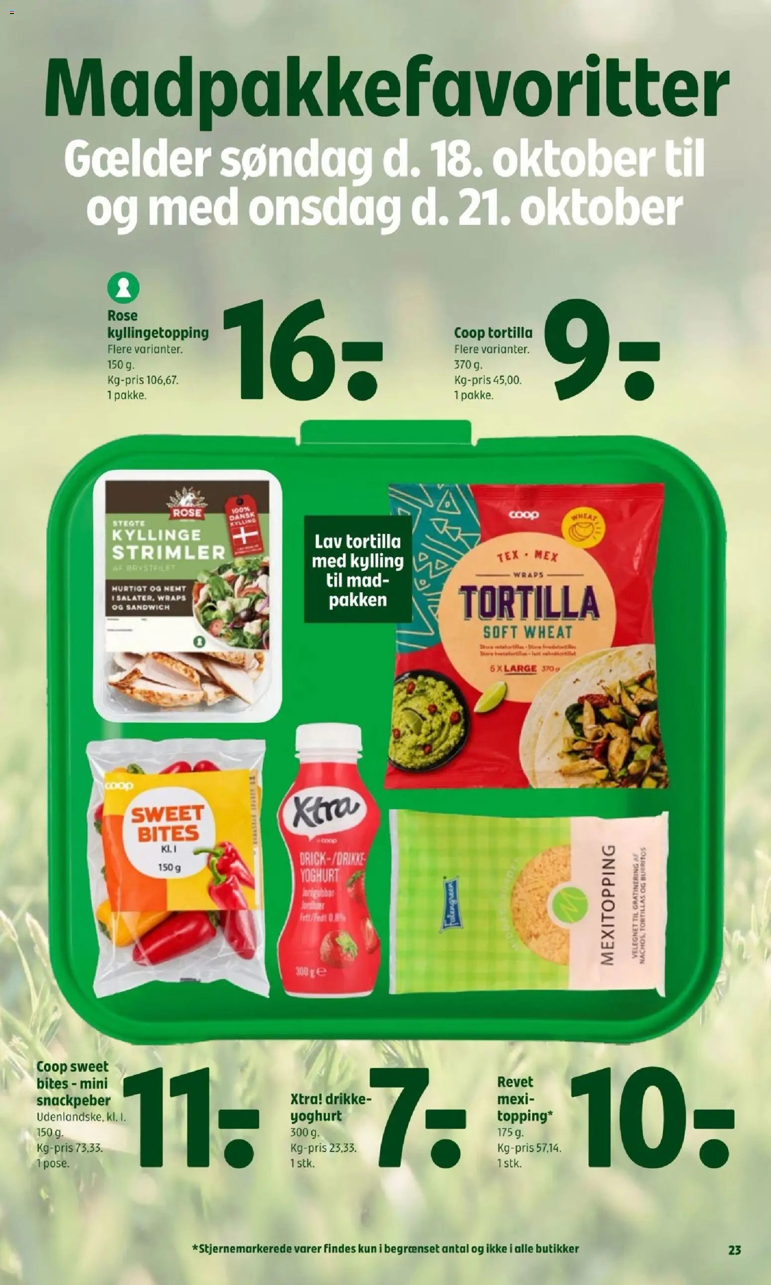 Nye Coop 365 tilbud fra 15/10/2026