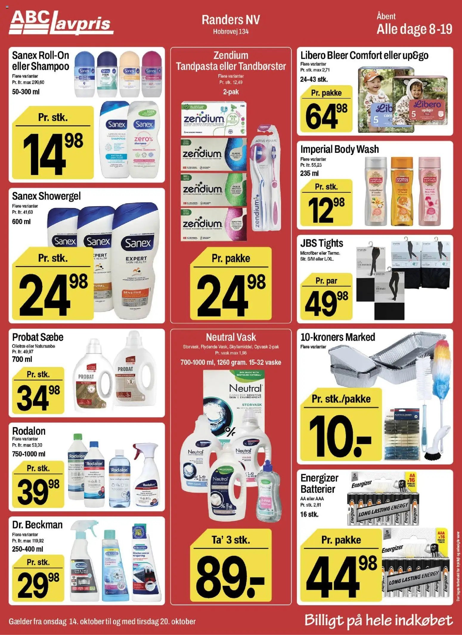 Nye Abc Lavpris tilbud fra 14/10/2026