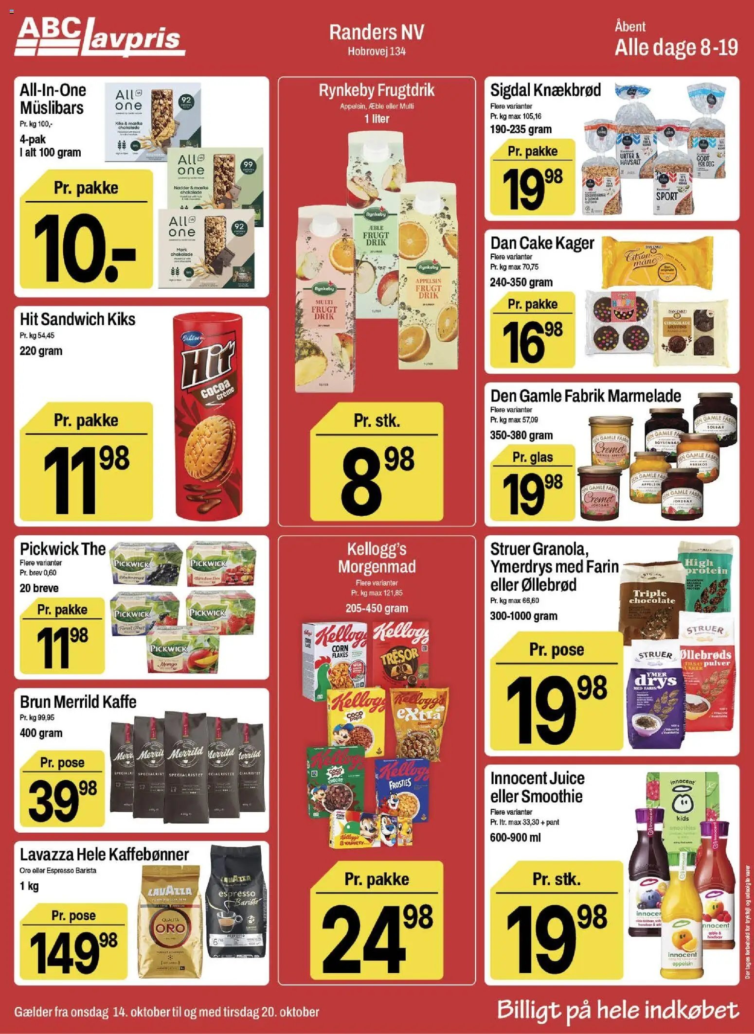 Nye Abc Lavpris tilbud fra 14/10/2026