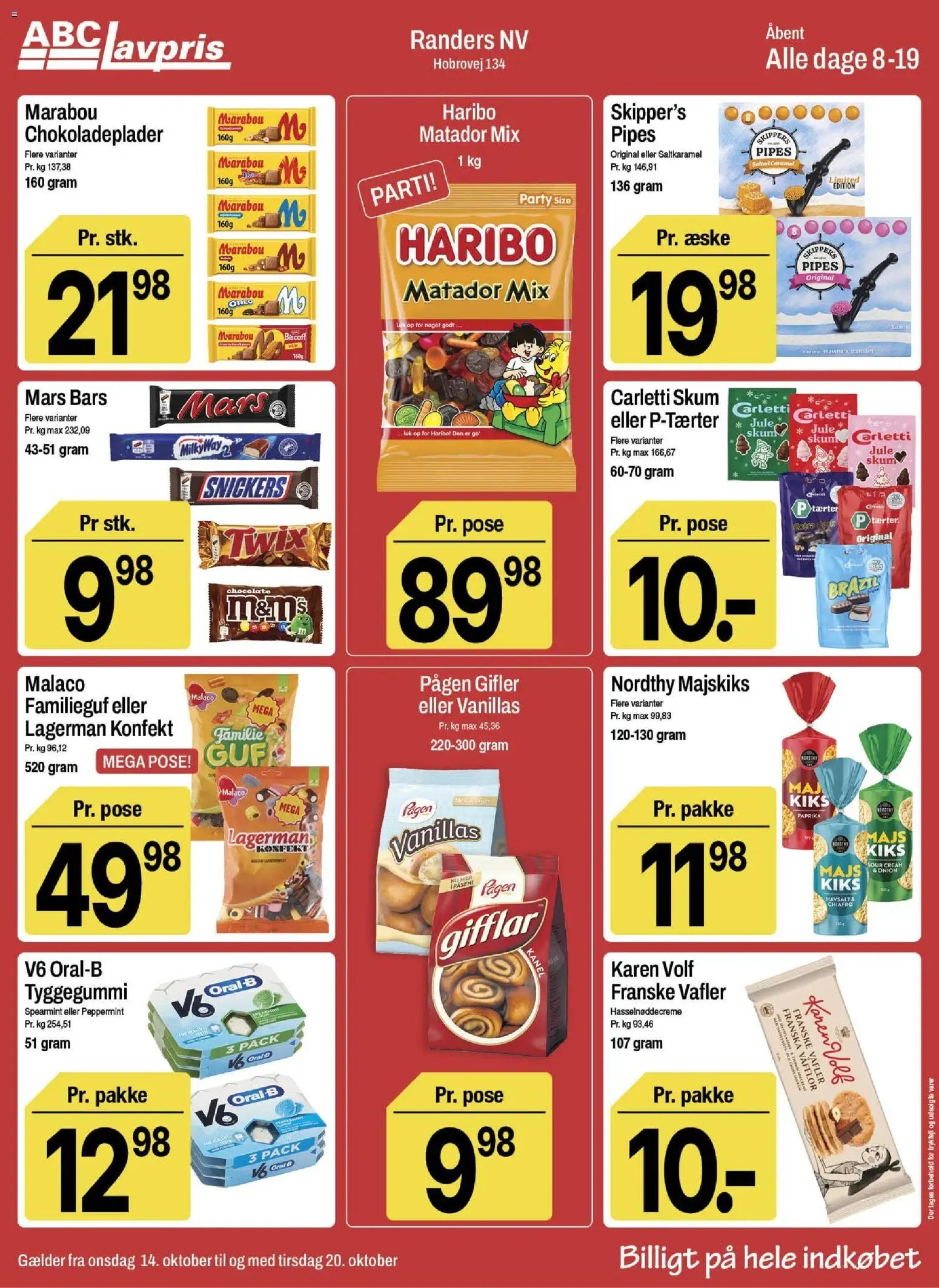 Nye Abc Lavpris tilbud fra 14/10/2026