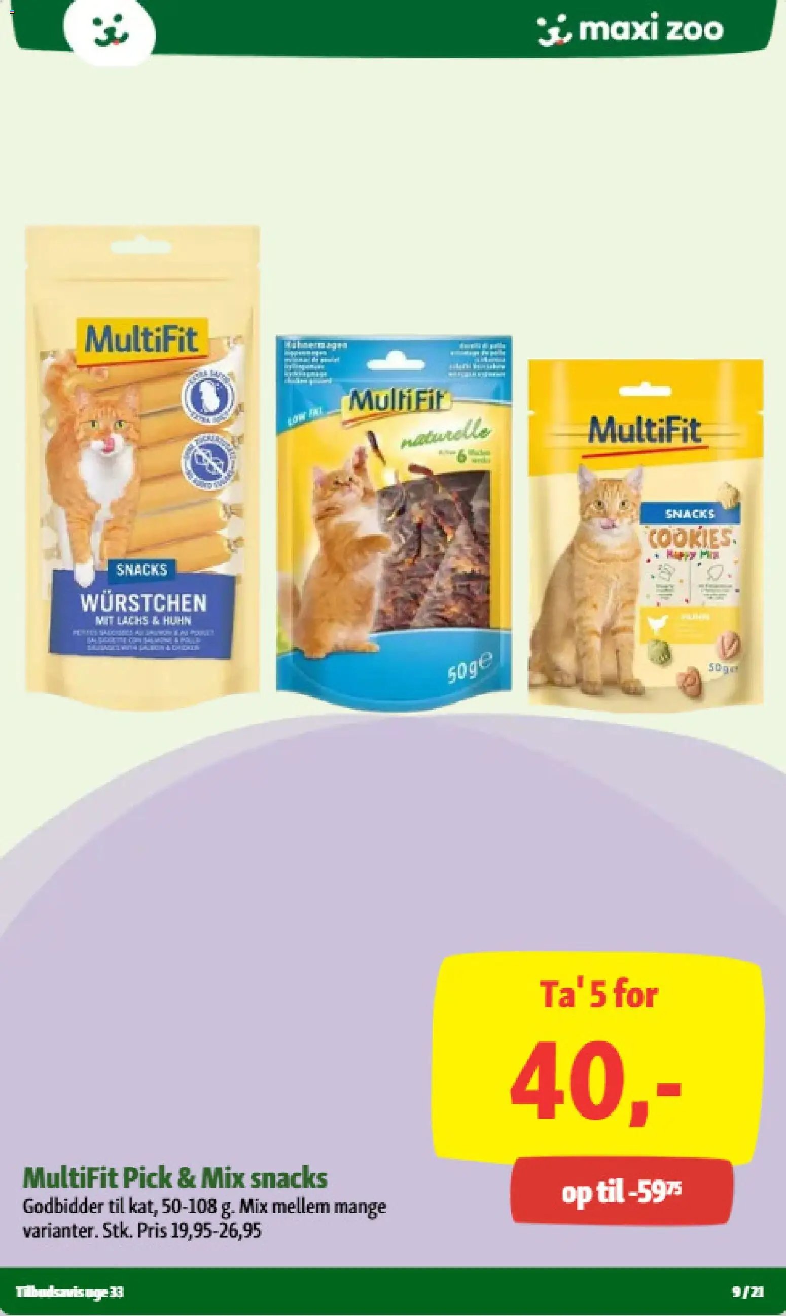 Maxi Zoo tilbudsavis fra 10/08/2026 Maxi Zoo - Tilbudsavis