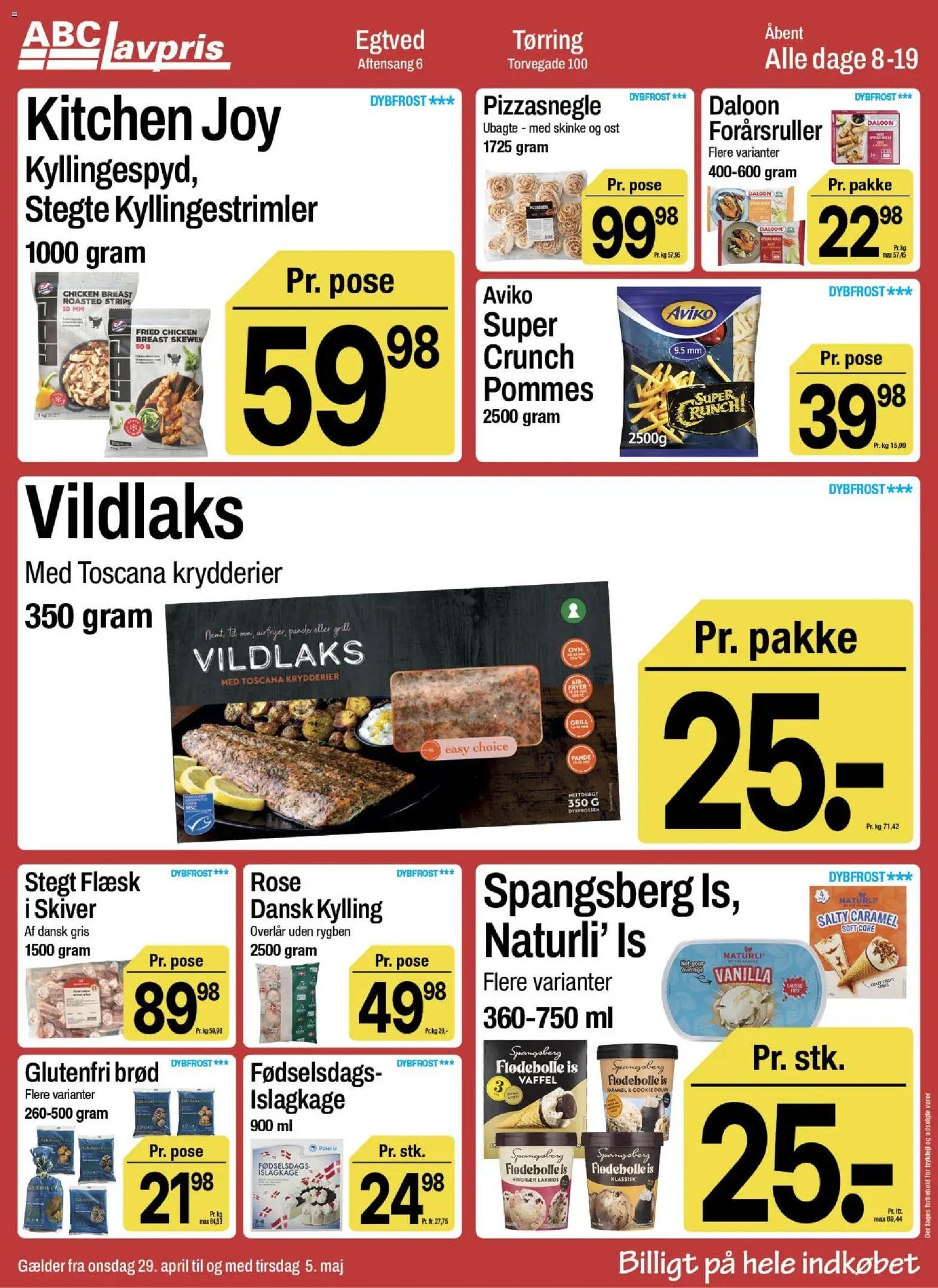 Abc Lavpris tilbudsavis fra 29/04/2026 Abc Lavpris - Egtved