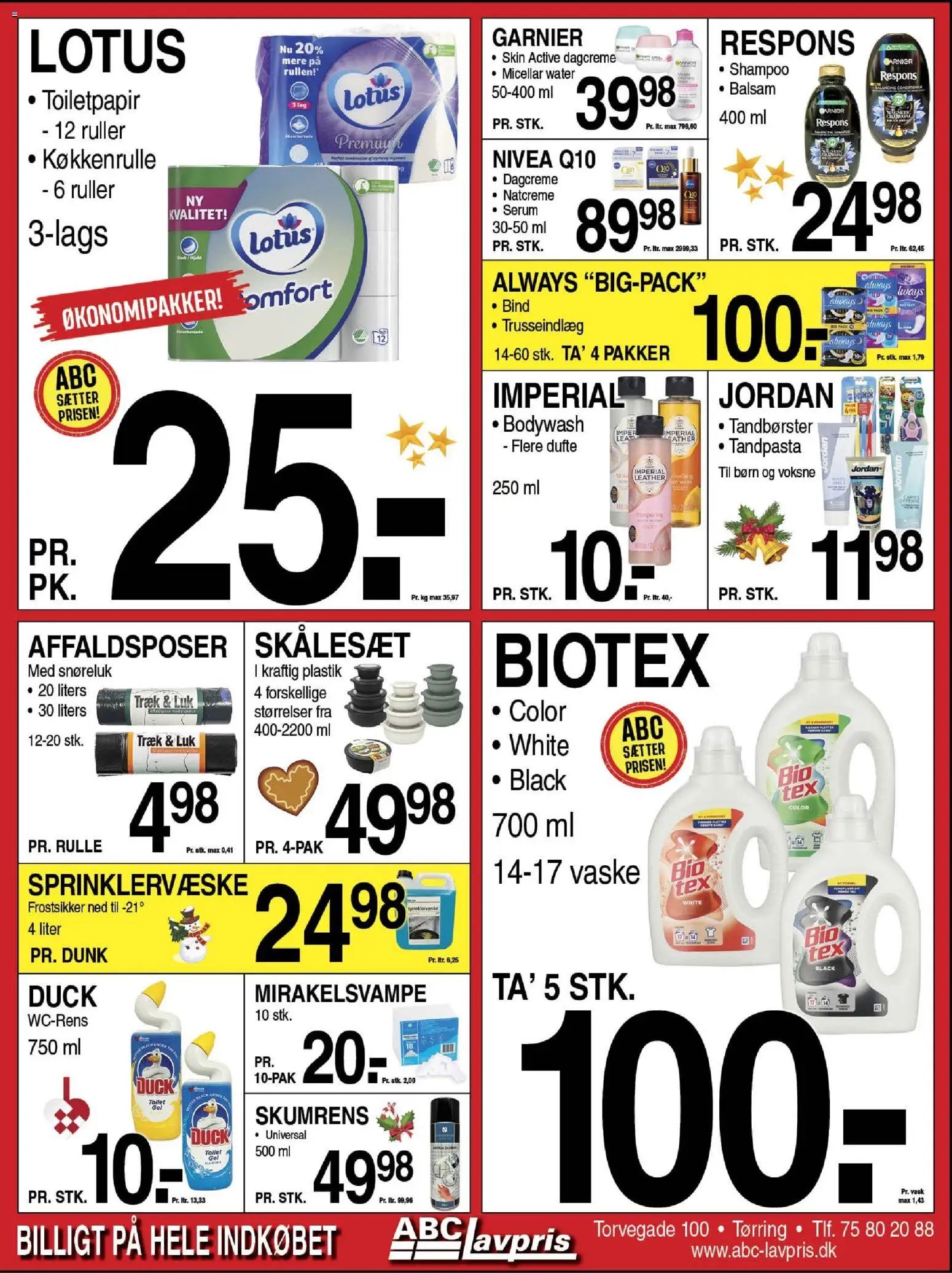 Abc Lavpris tilbudsavis fra 03/12/2025 Tørring