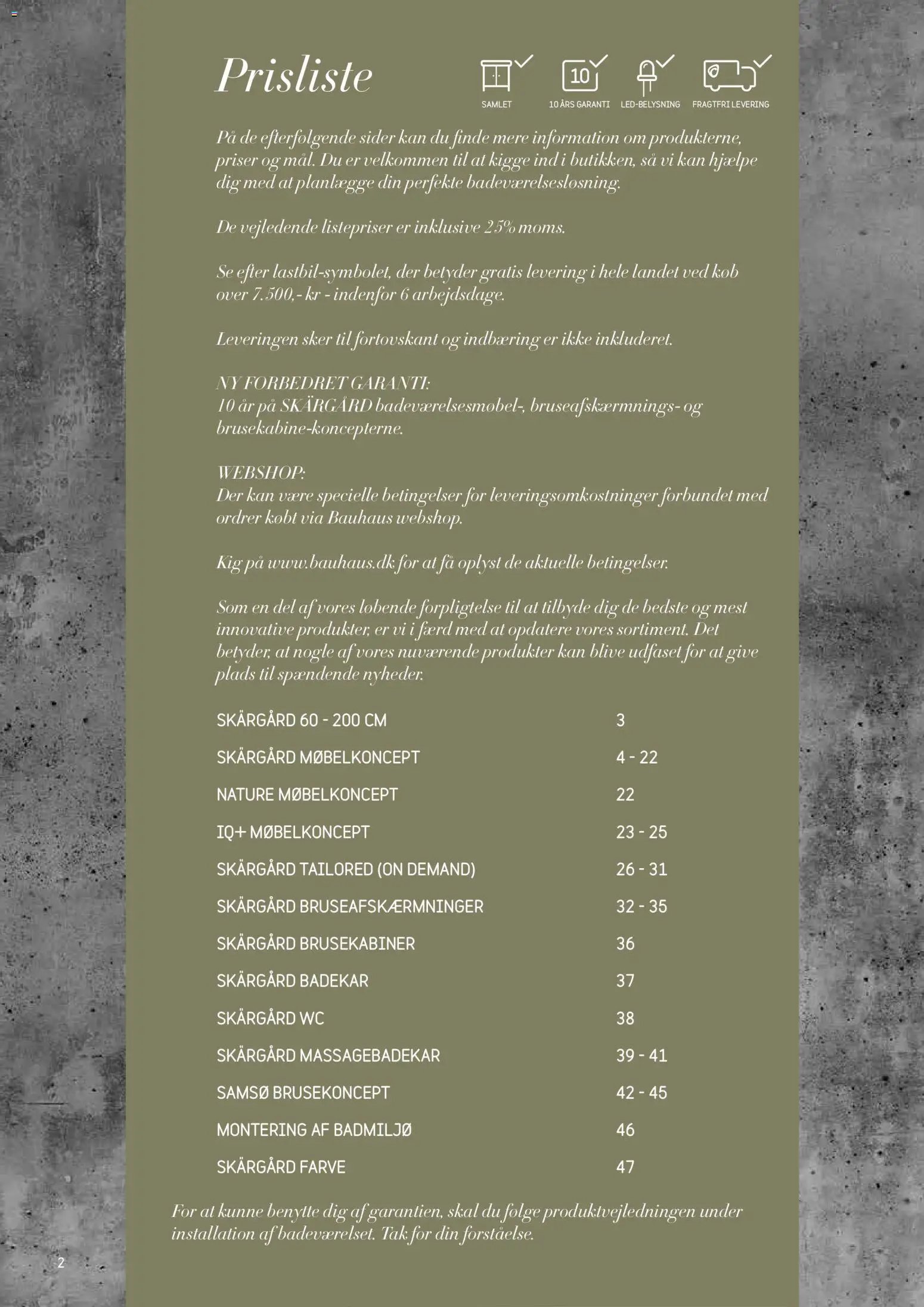 Bauhaus tilbudsavis fra 01/01/2026 Skärgård