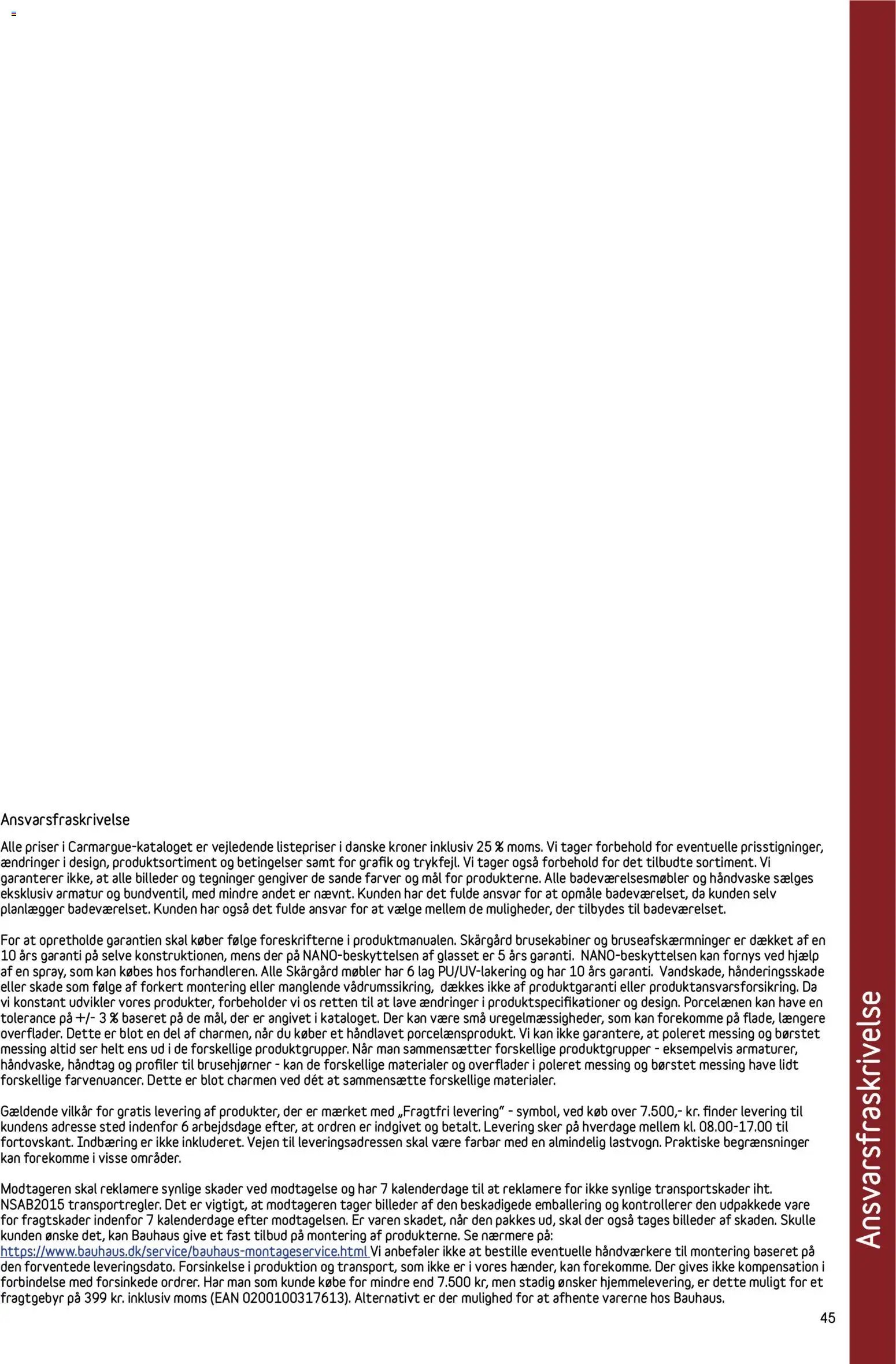 Bauhaus tilbudsavis fra 01/01/2026 Skärgård