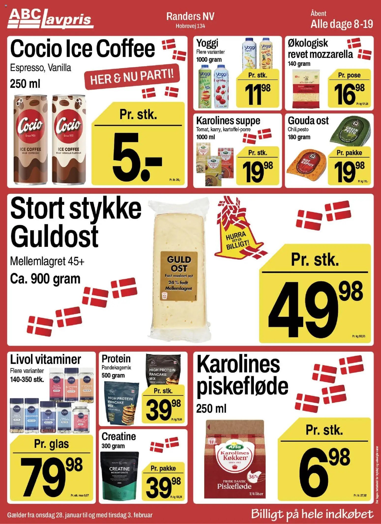 Abc Lavpris tilbudsavis fra 28/01/2026 Randers NV