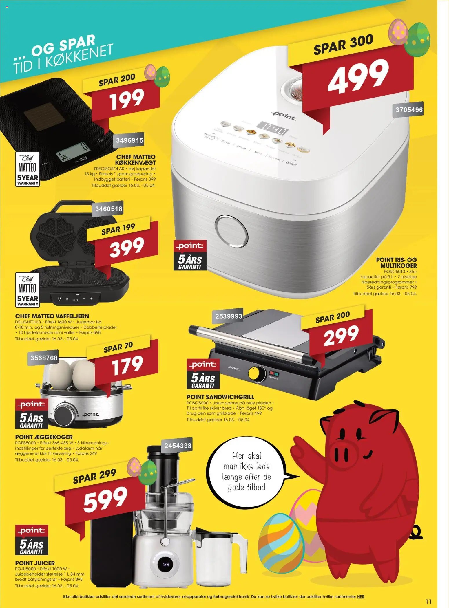 Punkt1 tilbudsavis fra 16/03/2026 Punkt1 - Tilbudsavis